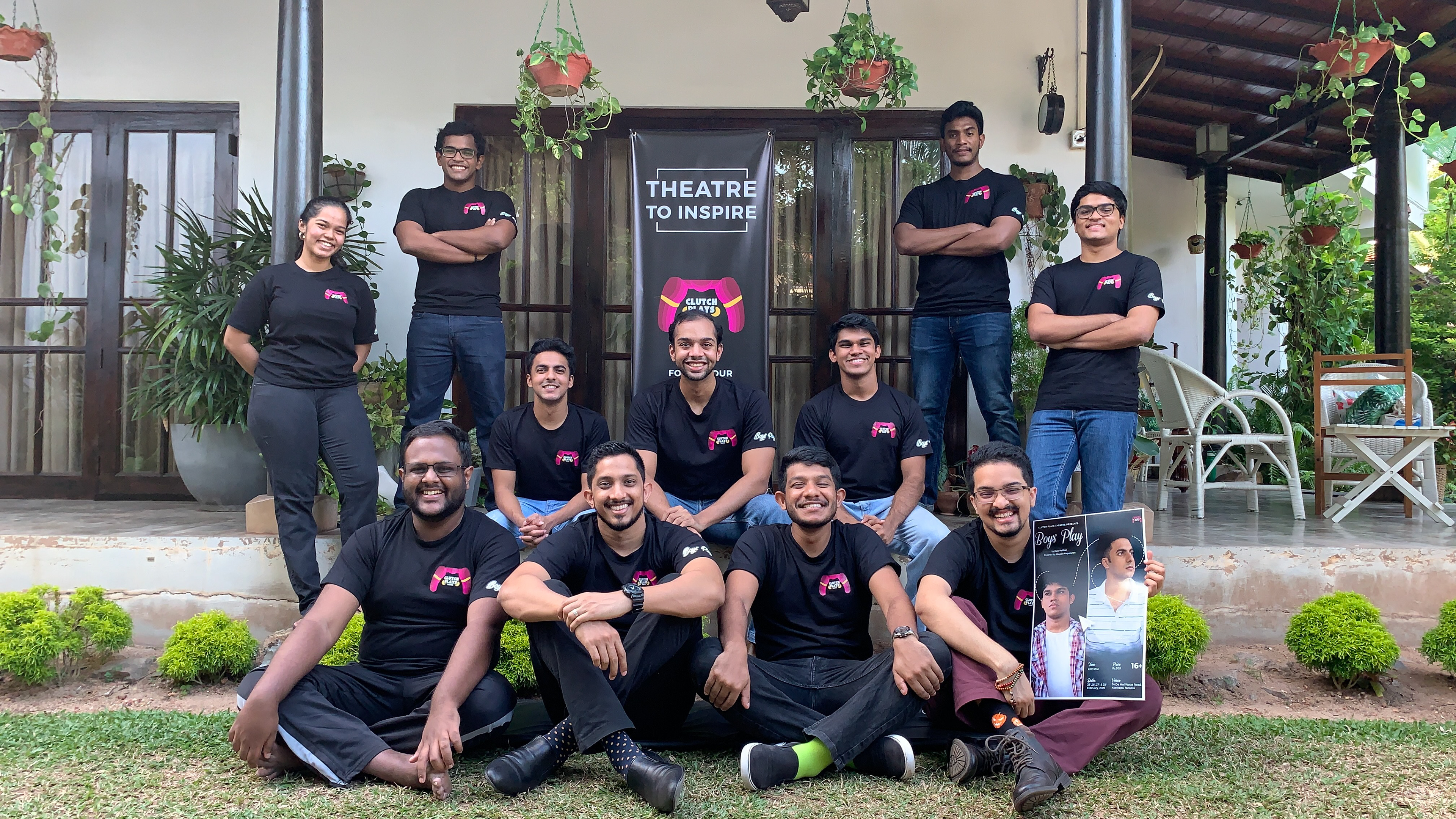 The cast and crew of Boys Play (2021)