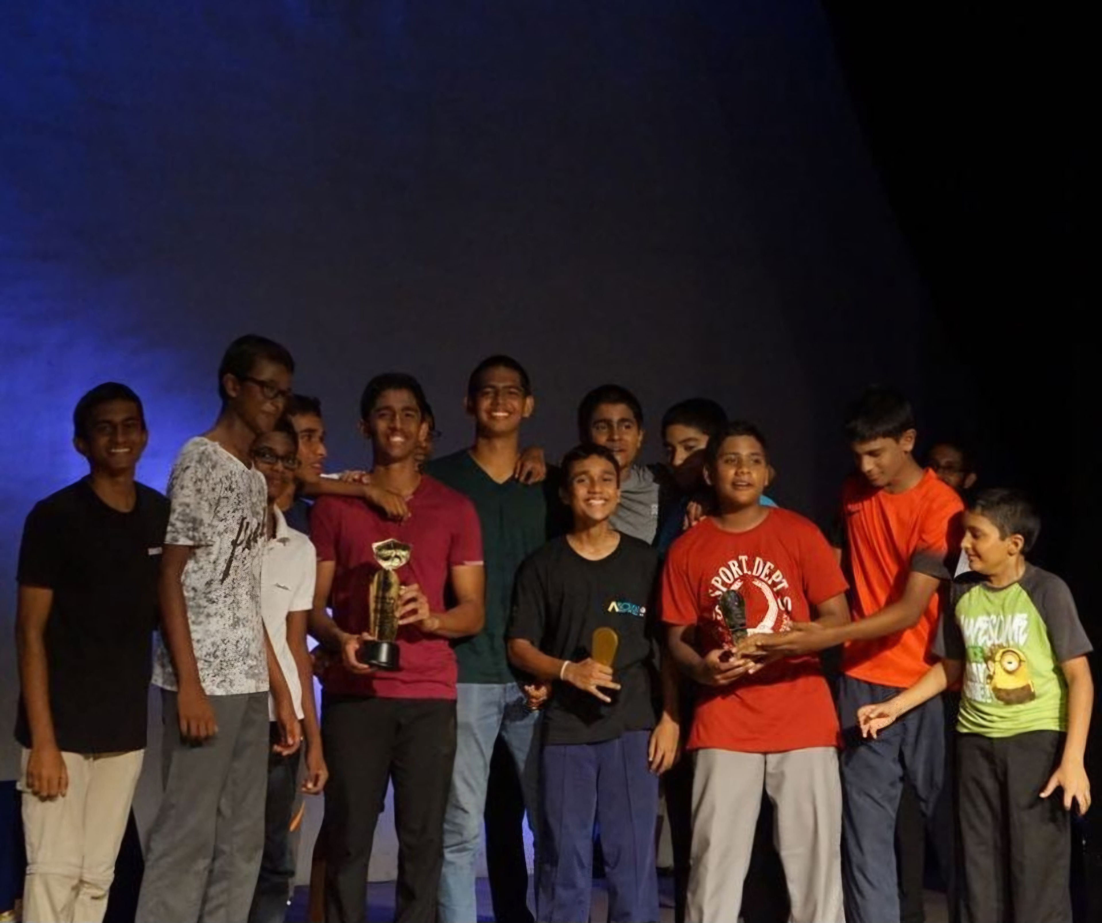 The cast of Under the Stars (2017) 