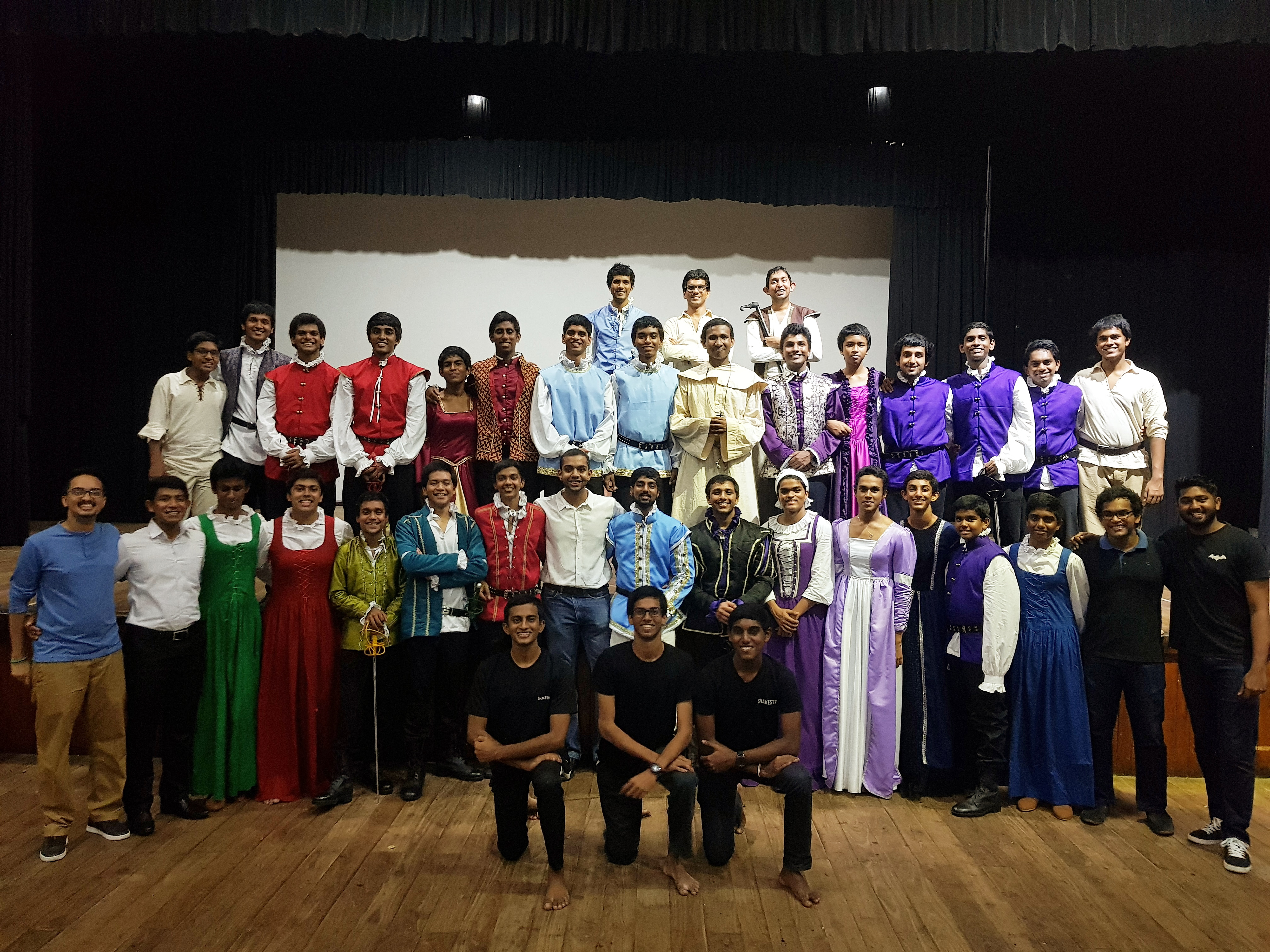 The cast of Romeo and Juliet (2019)