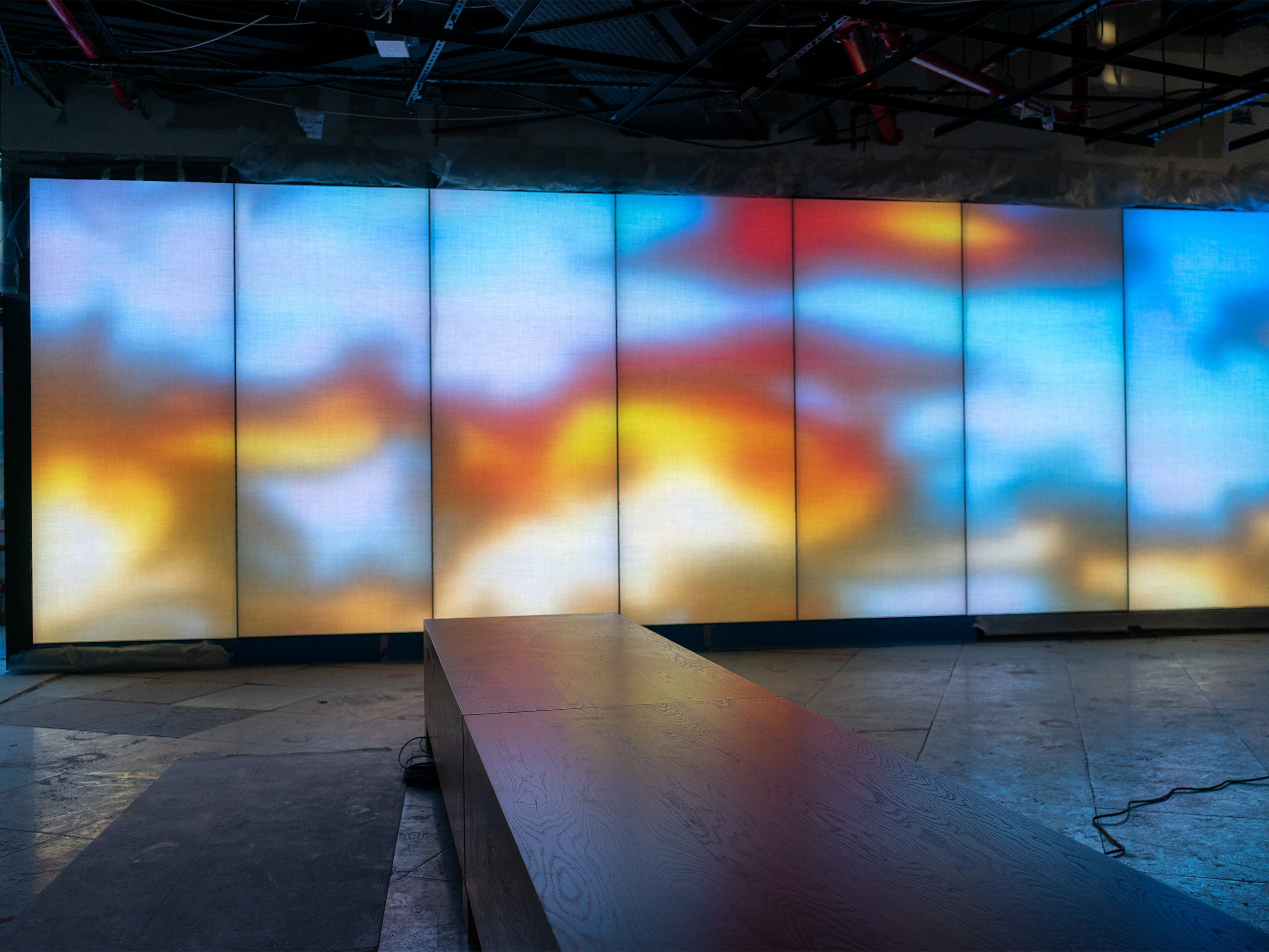 Abstract Interactive - Interactive Luminous Wall