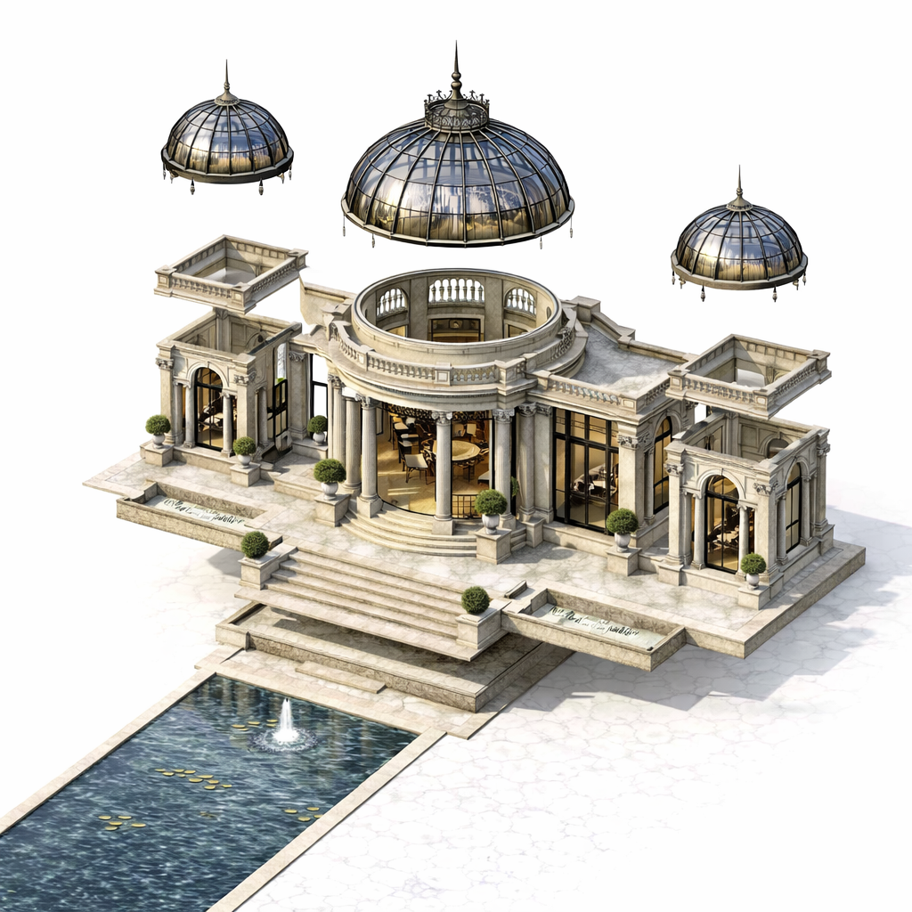 Padiglione CAELO ( variante 02 )