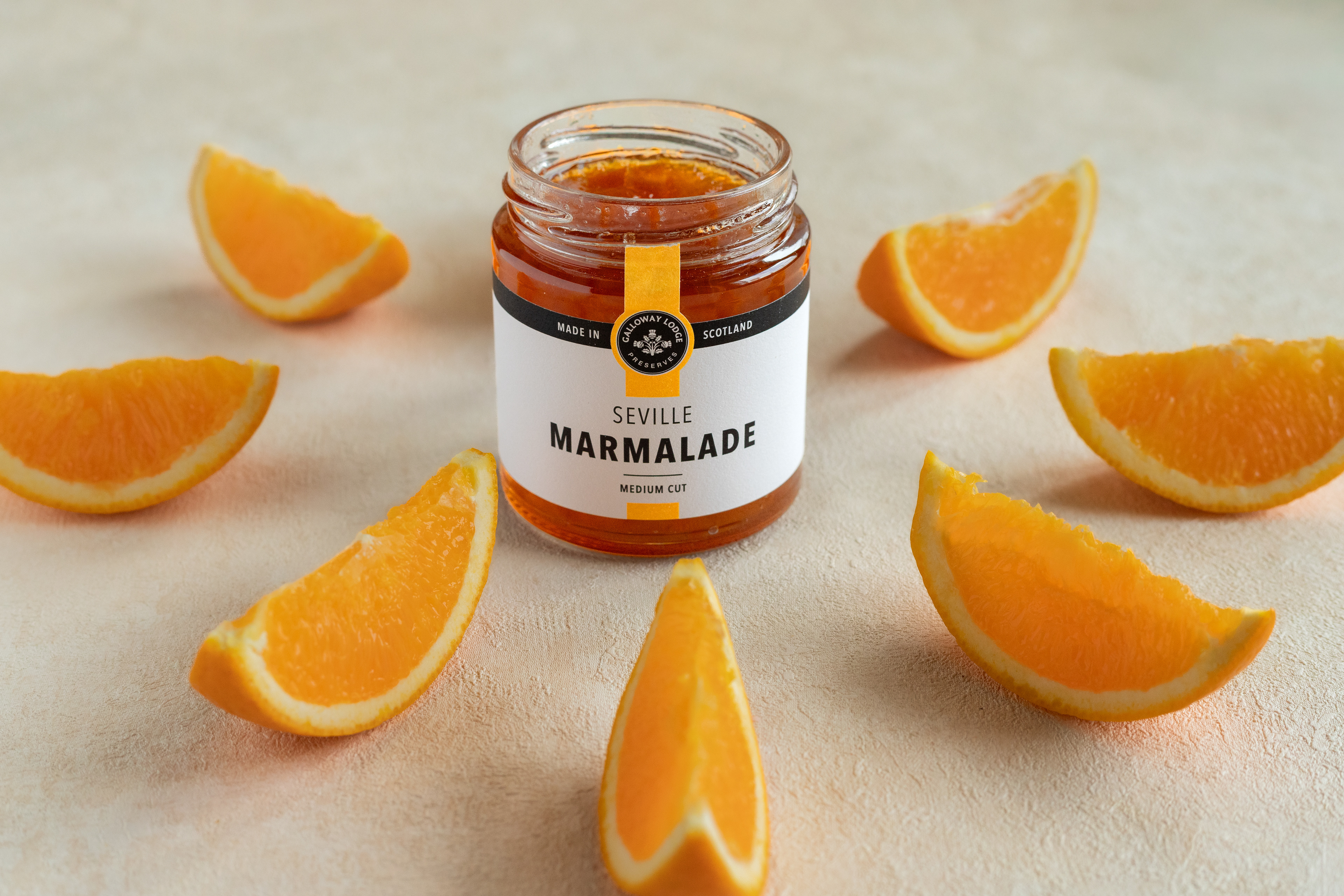 Seville maramalade, food and product photography, Glasgow
