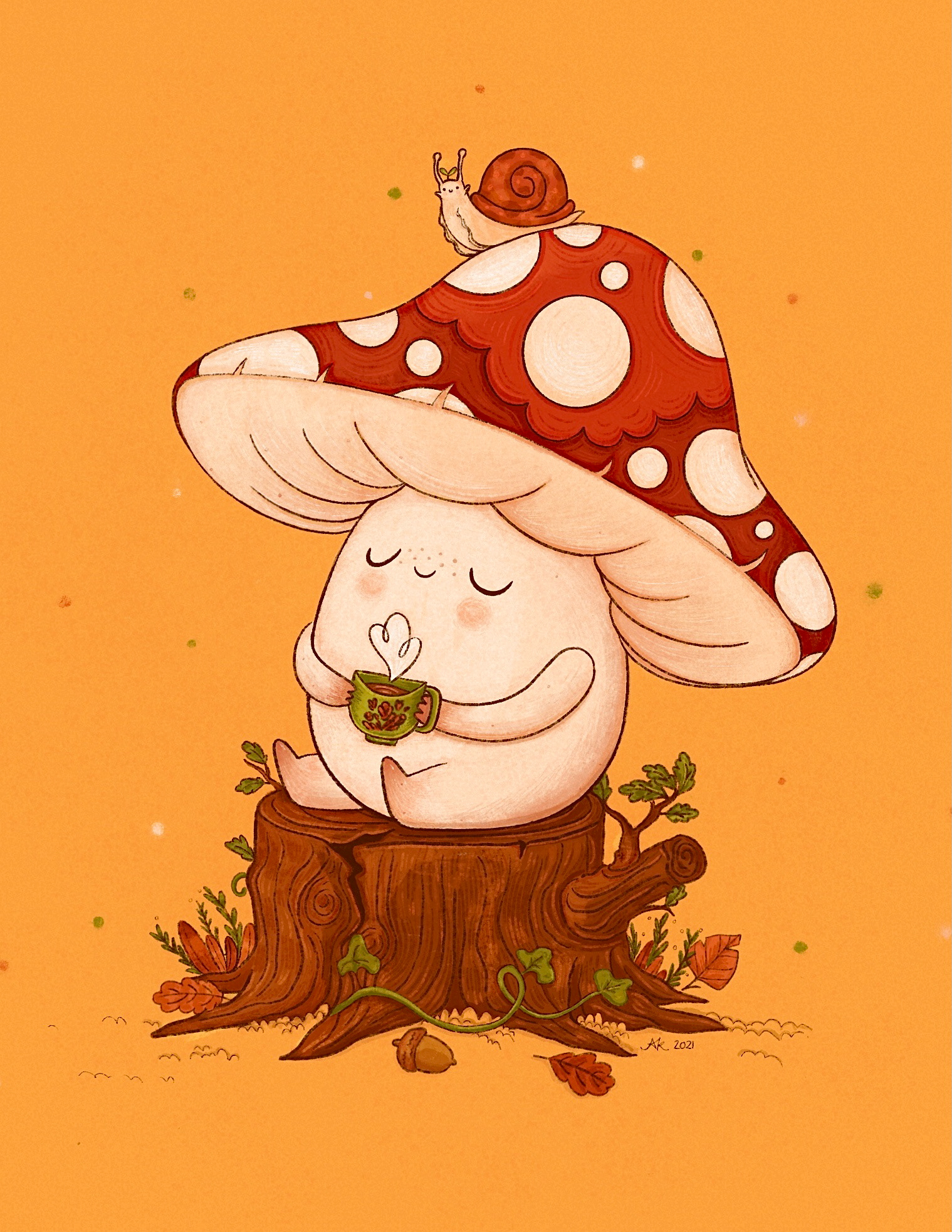 Marshall the Mushroom