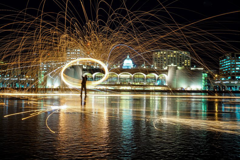 2017 Fire & Ice on Lake Monona with Sony A6000