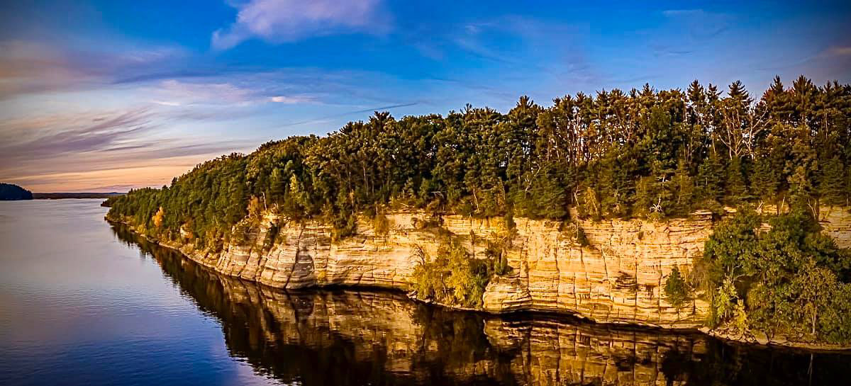 2019 Wisconsin Dells near Witches Gulch with Mavic 2 Pro hdr panorama