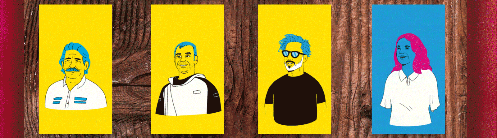 Efe Karadağlı prepared animations to promote a podcast series by Macfit, a Turkey-based fitness franchise, featuring many renowned athletes and celebrities. Creative Agency: Blab İstanbul.  Efe Karadağlı, Türkiye merkezli fitness franchise'ı Macfit'in, birçok tanınmış sporcu ve ünlüyü konuk alan podcast serisini tanıtmak için animasyonlar hazırladı. Kreatif Ajans: Blab İstanbul. Irmak Kazuk, Doğuş Çabakçor, Hayrettin Karaoğuz, Neslihan Demir, Serdar Bostancı, Şakir Şenkalaycı, Orkun Olgar, Sümeyye Boyacı