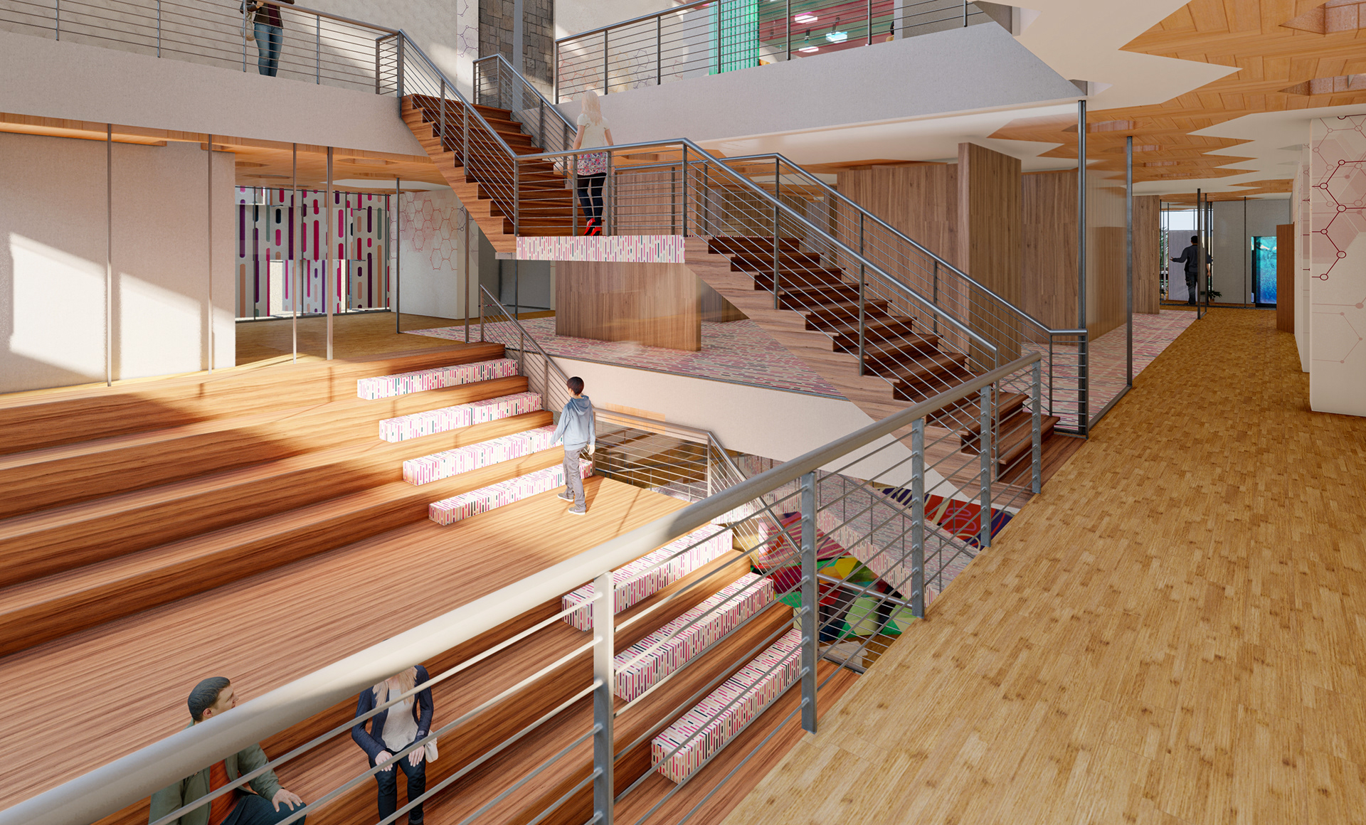 Staircase View (from 2nd Floor)