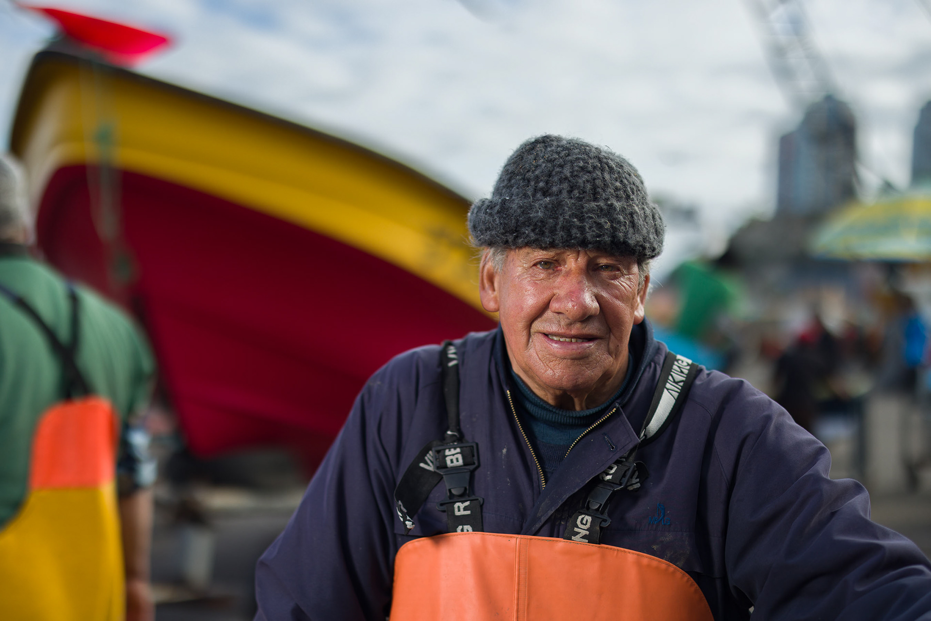 Jorge Castro, Caleta Portales