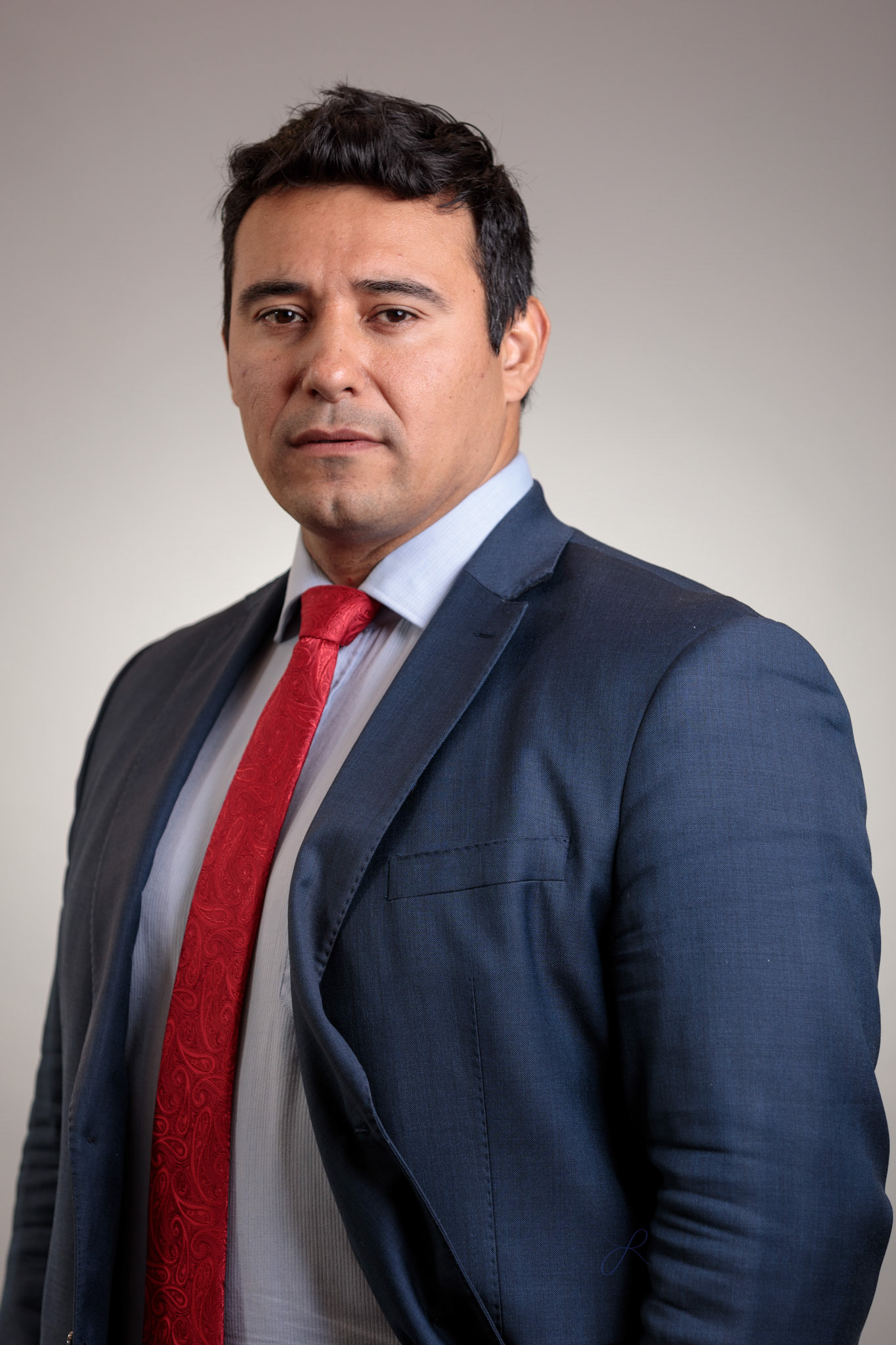 Retrato corporativo en estudio