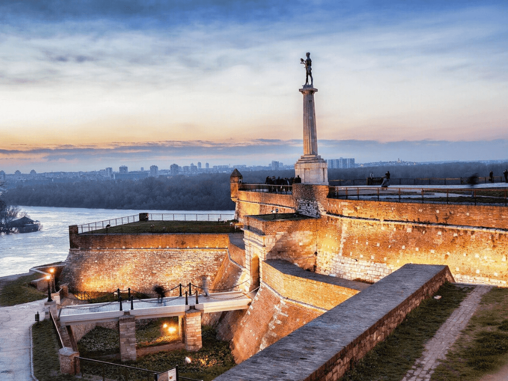 Kalemegdan / Sava / Danube