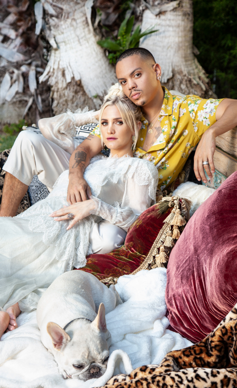 Ashlee Simpson & Evan Ross