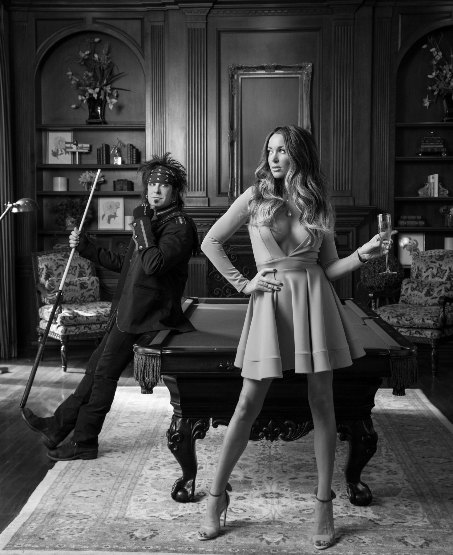 Nikki Sixx & Courtney Bingham