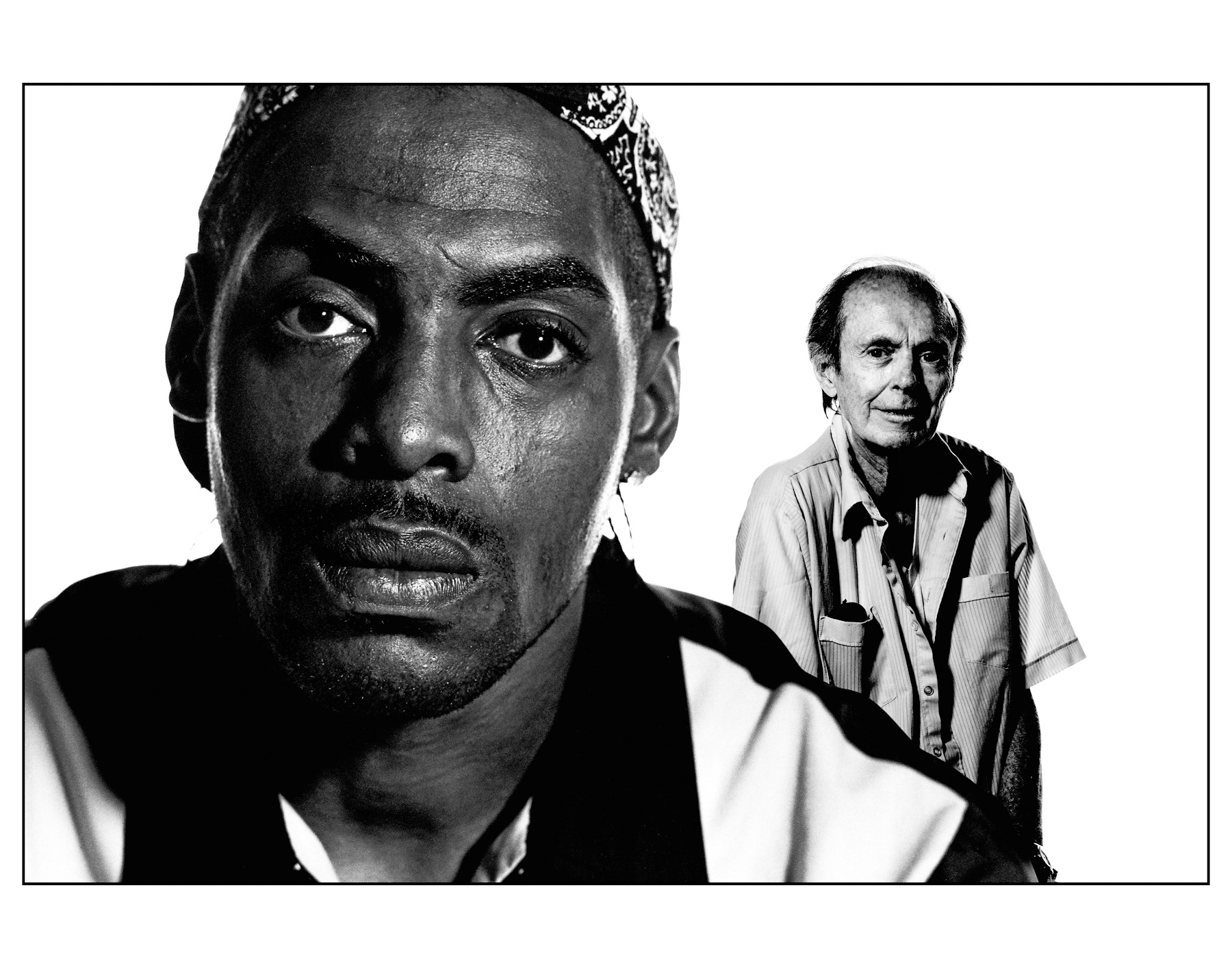 Coolio & Hubert Selby Jr.