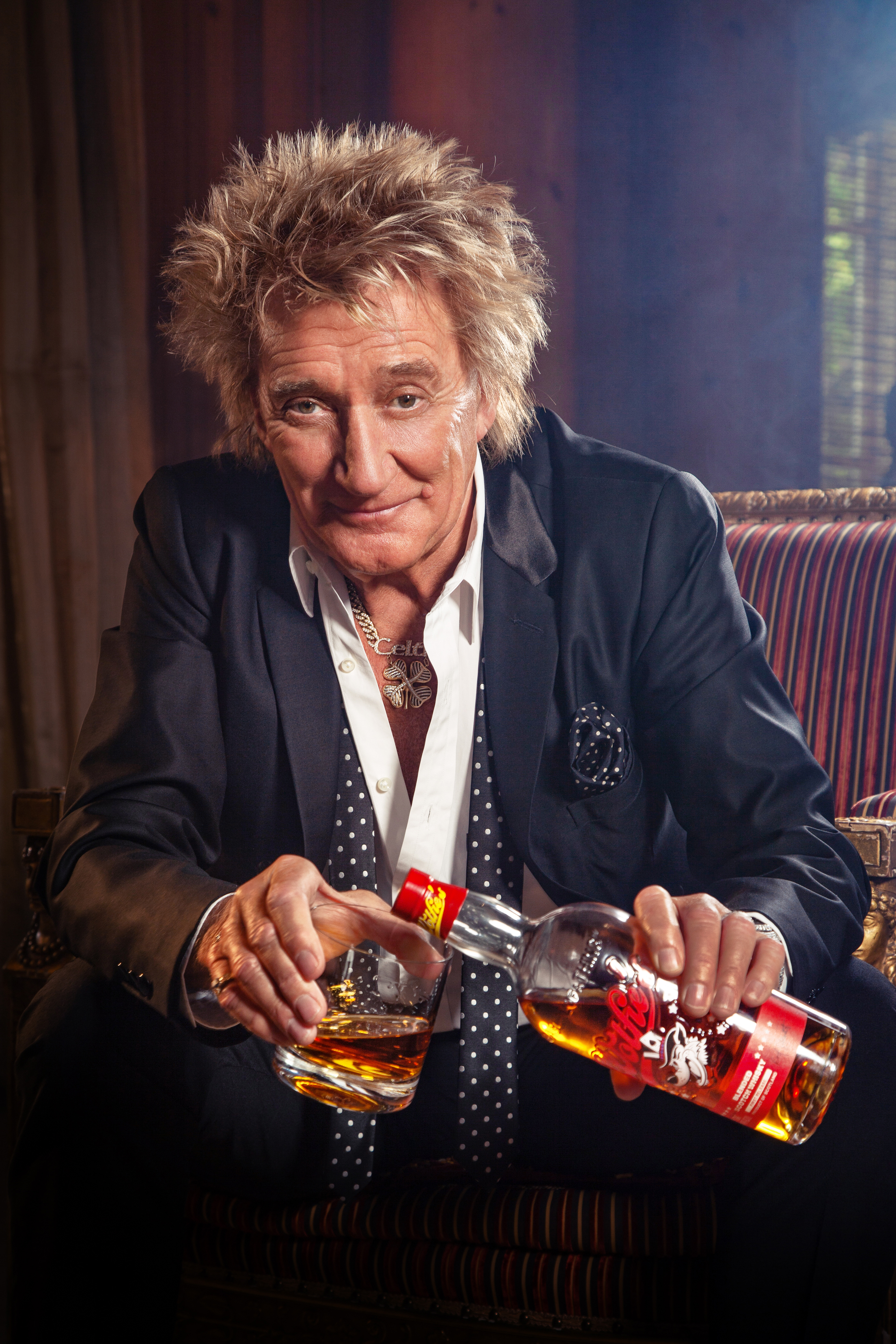 WOLFIES' CAMPAIGN - Rod Stewart, Los Angeles
