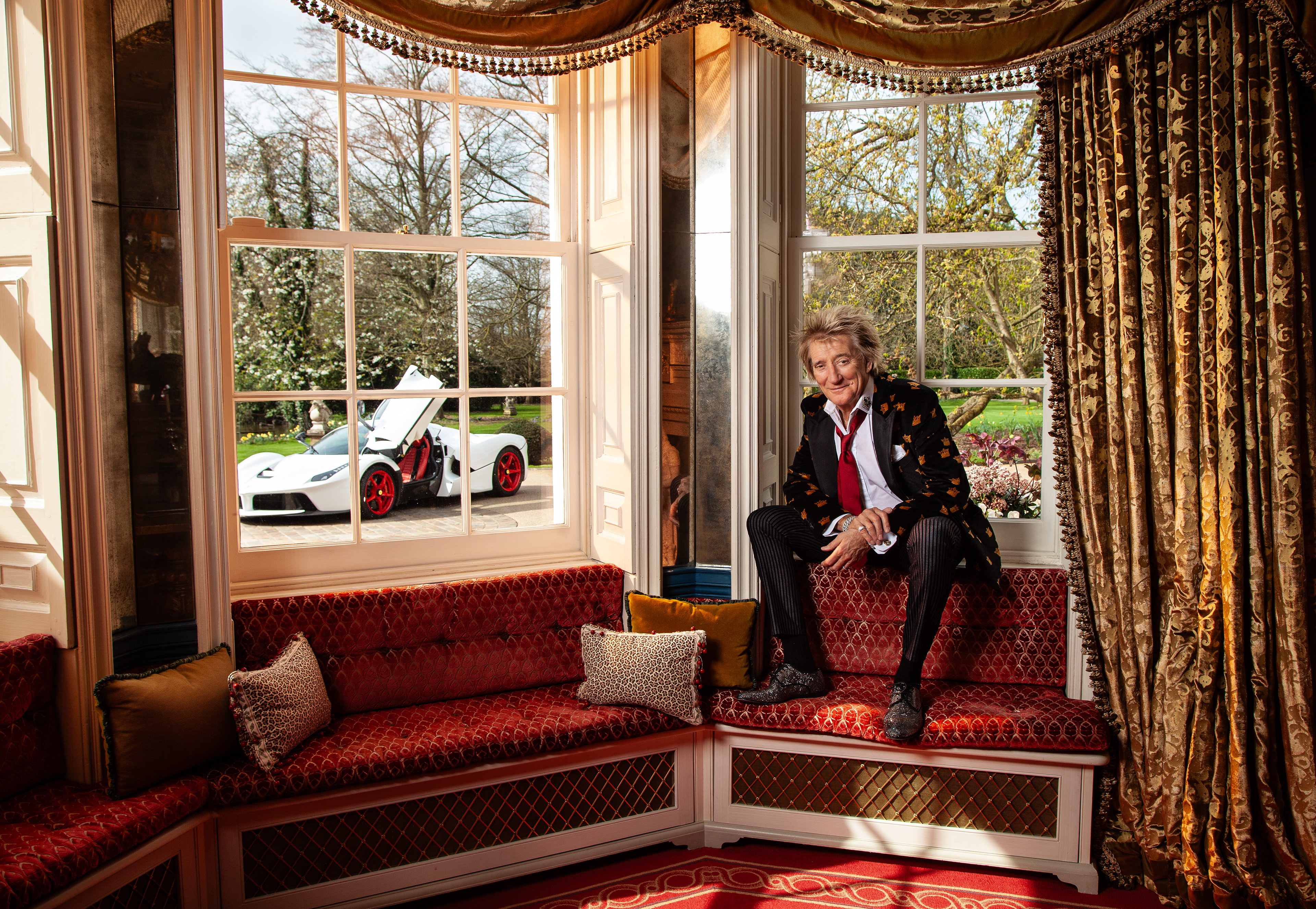 Rod Stewart, Sheering