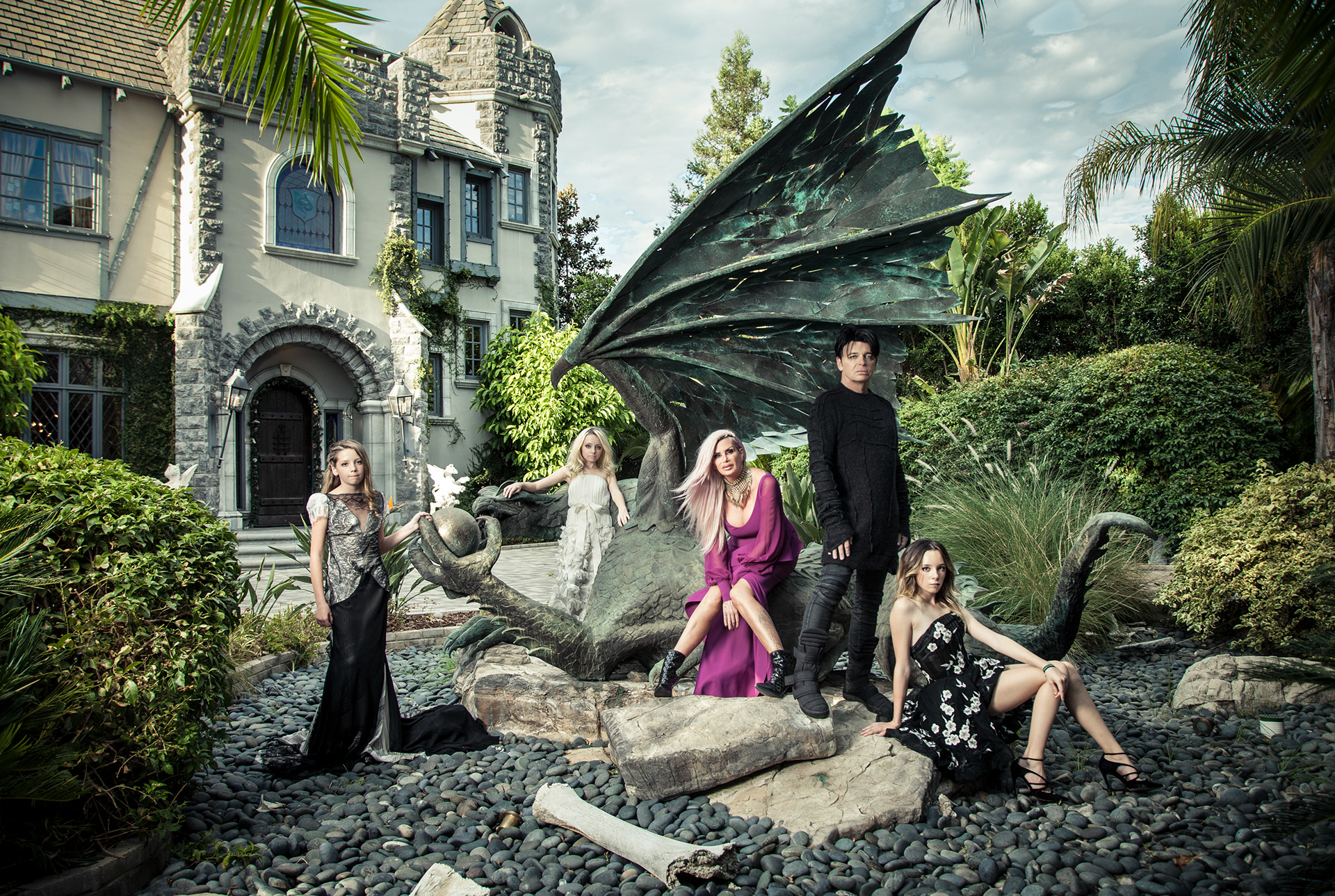 Gary Numan & Family
