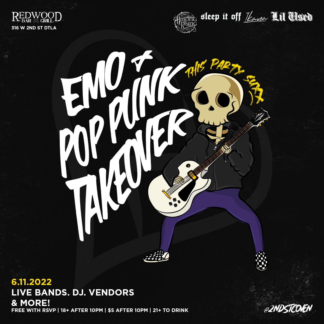 Emo Pop Punk Takeover Instagram Flyer