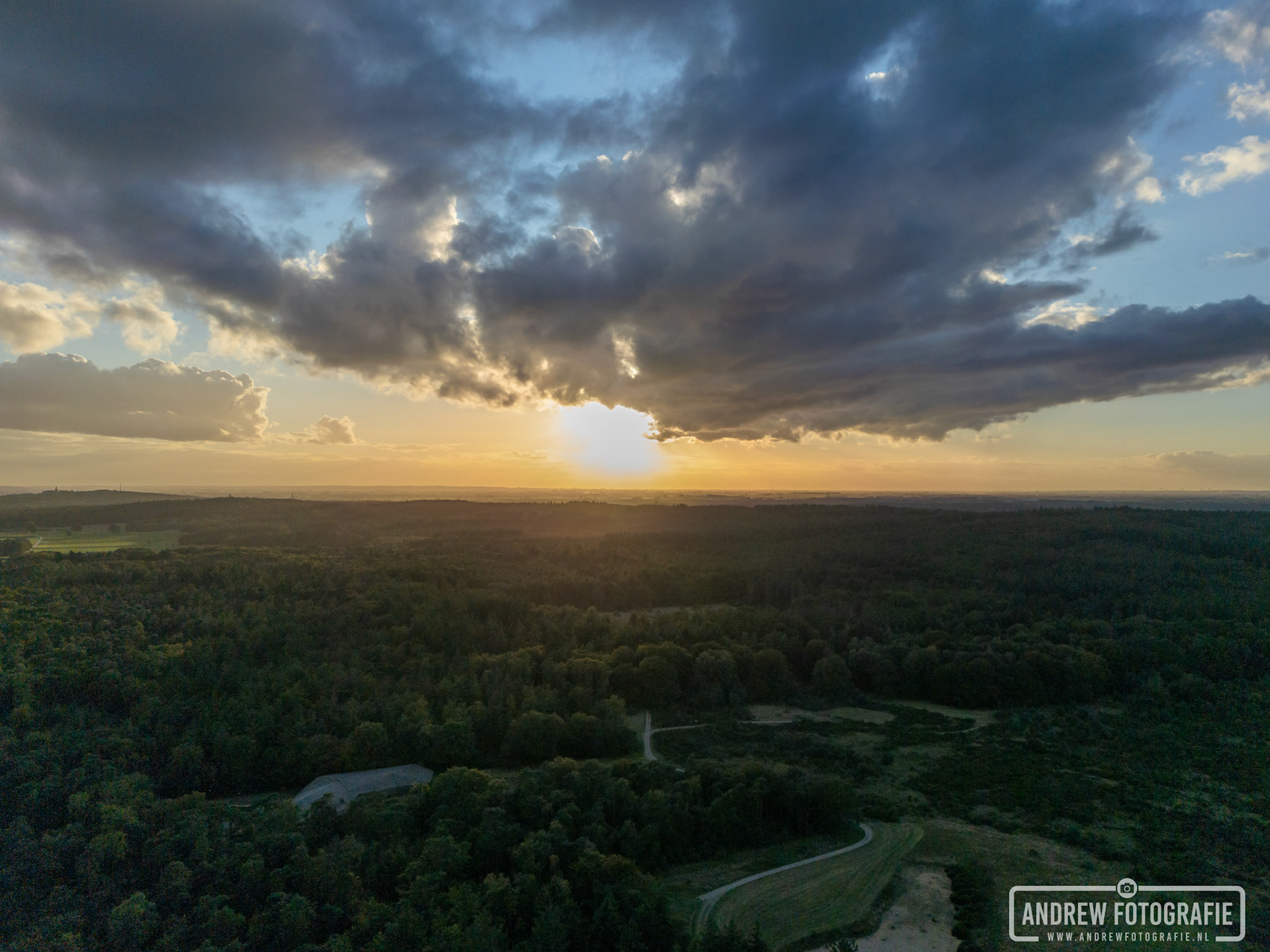 Zonsondergang Bergherbos (28-09-2024)