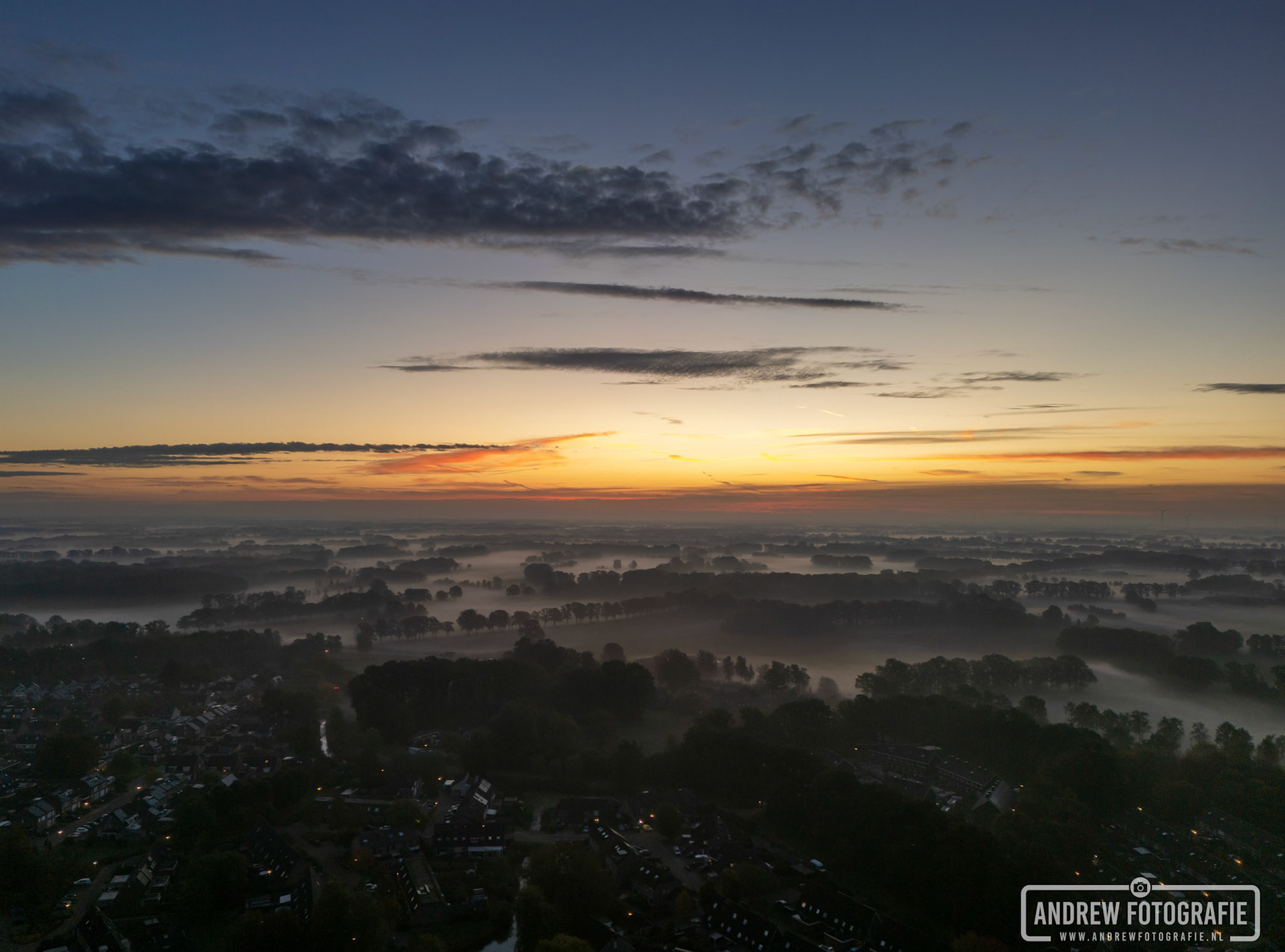 Zonsopkomst in Aalten (18-10-2024)