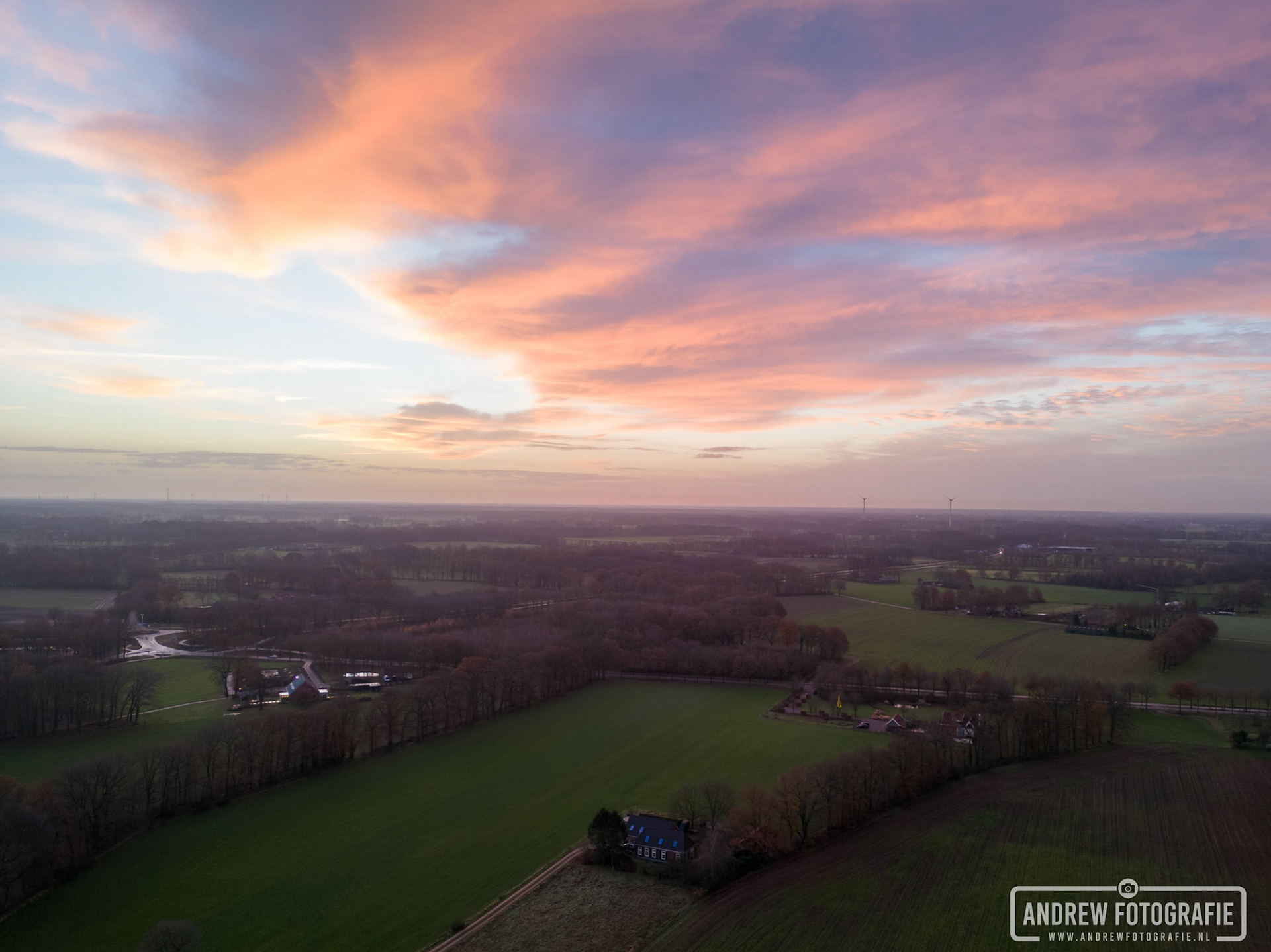 Zonsopkomst in Aalten (09-12-2023)