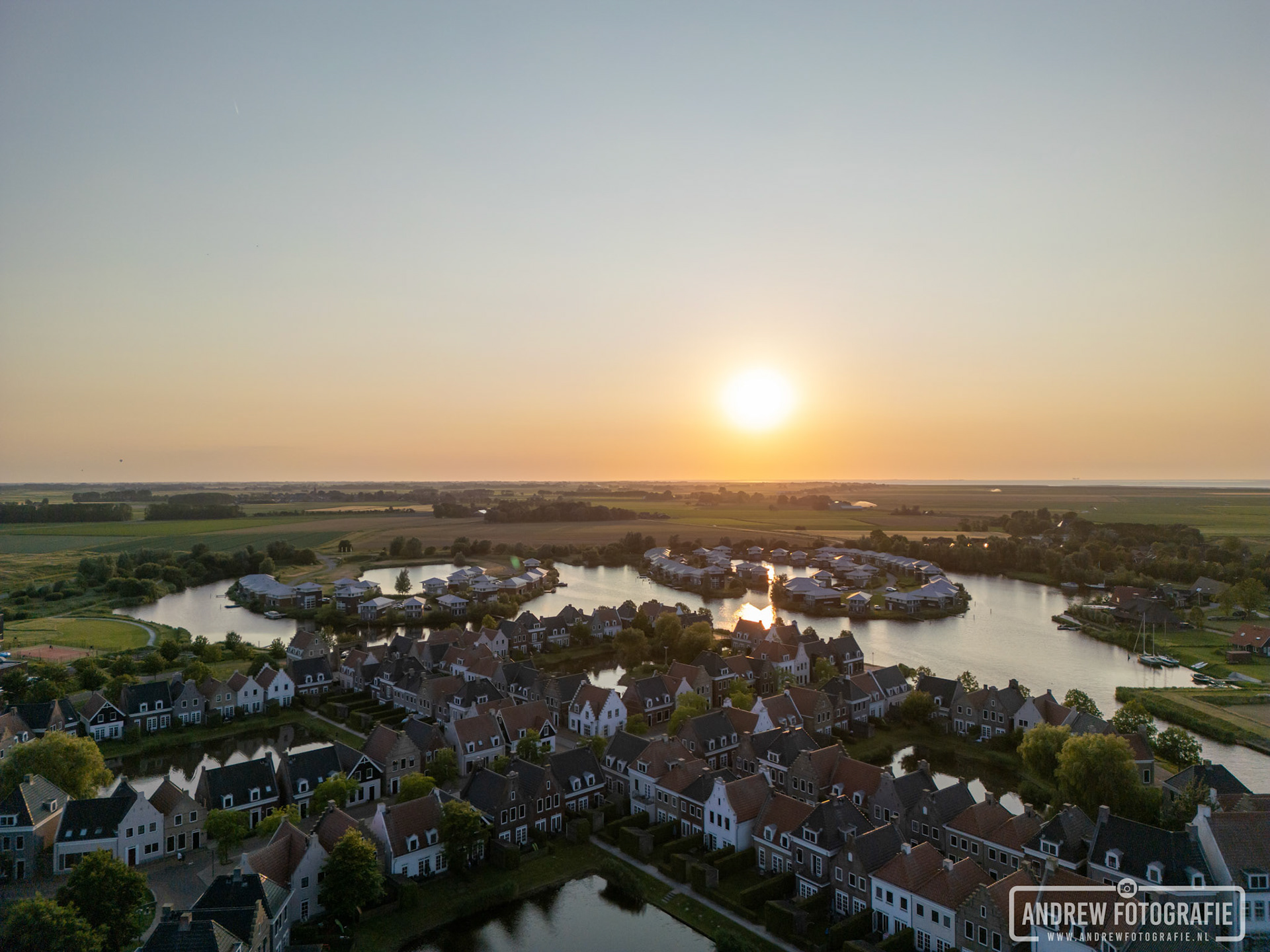 Zonsondergang Landal Esonstad (01-08-2024)