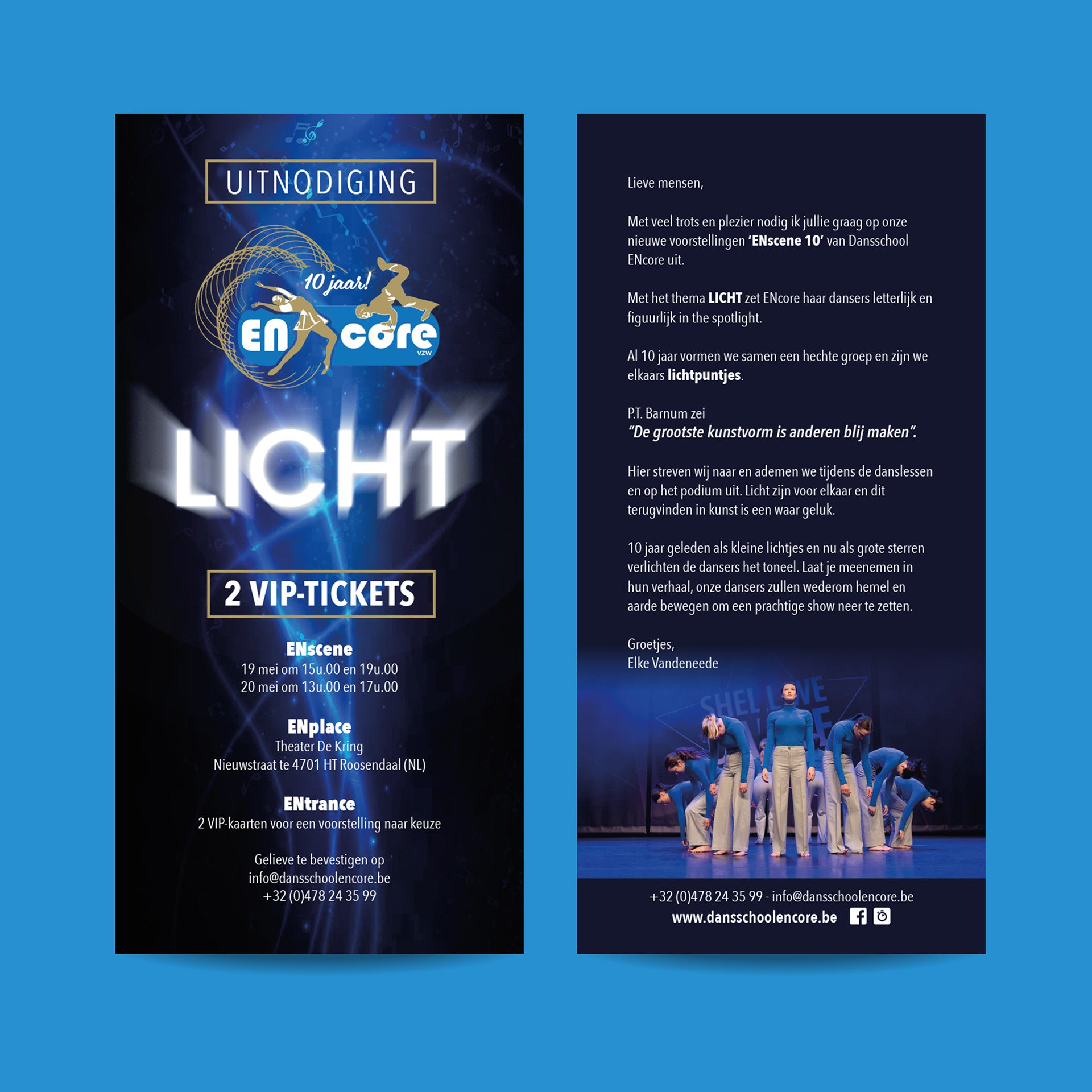 VIP uitnodiging Encore