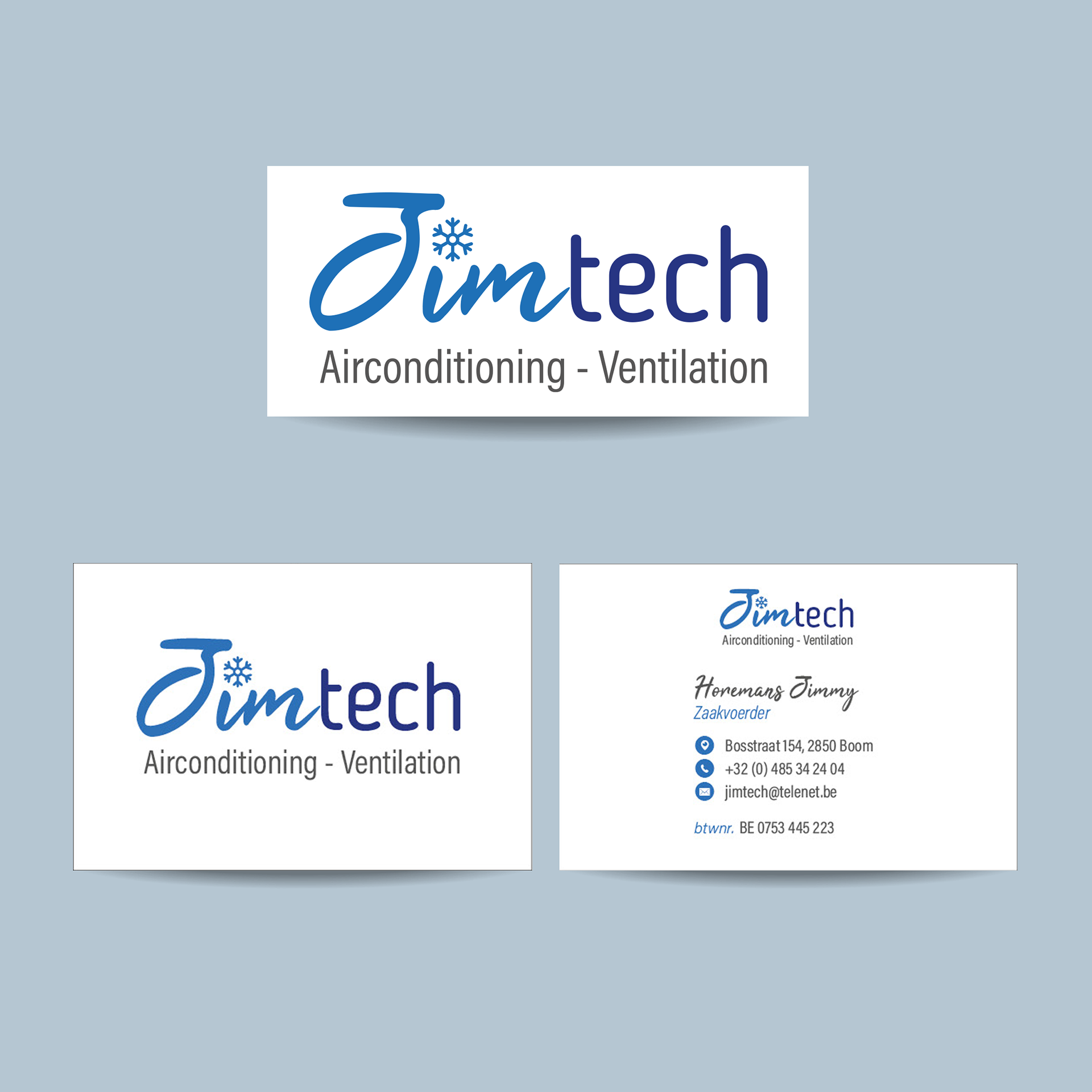 Logo Jimtech - Visitekaartjes