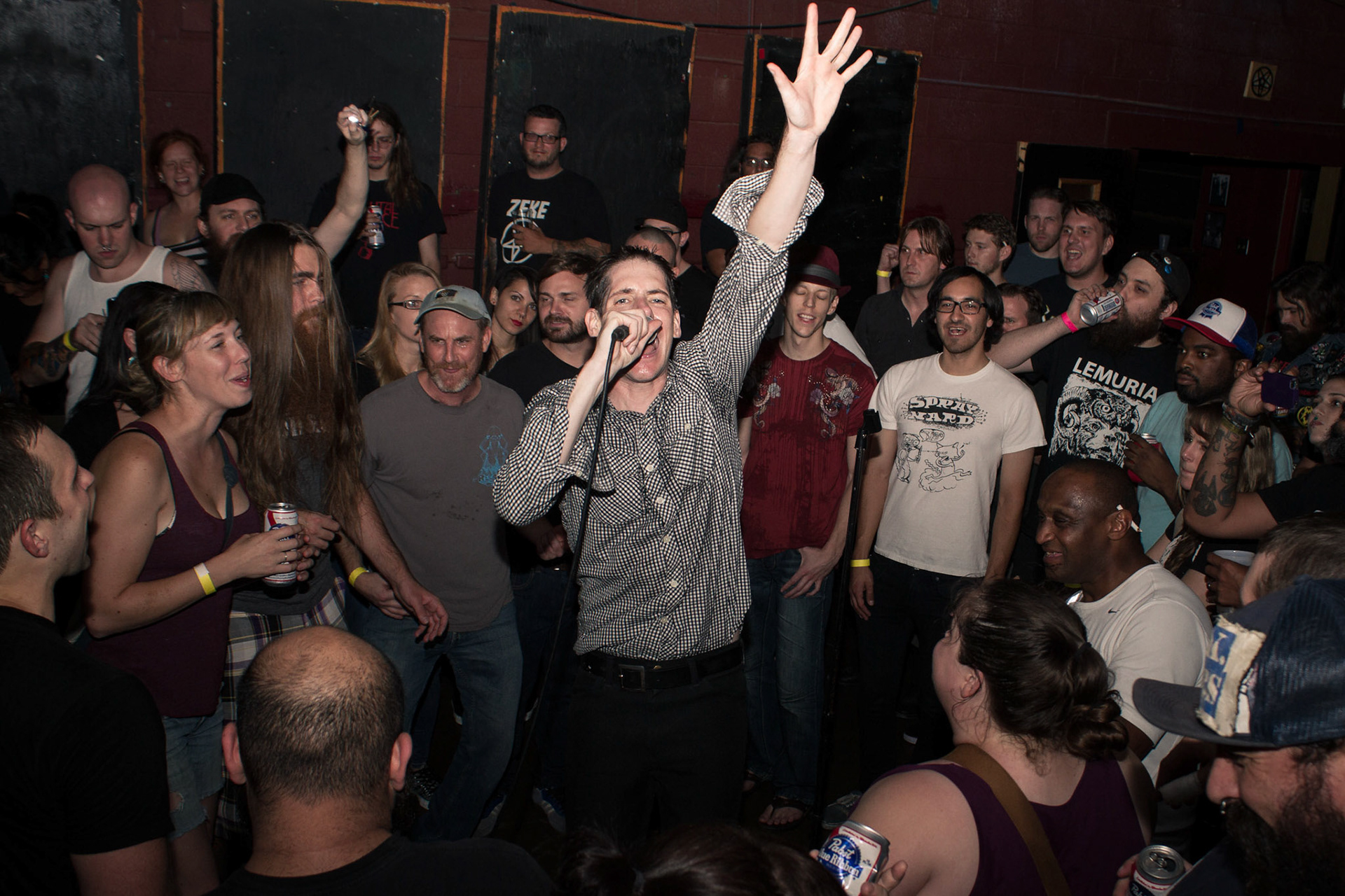 Mike Weibe - Riverboat Gamblers At Rubber Gloves Rehearsal Studio in Denton, Texas
