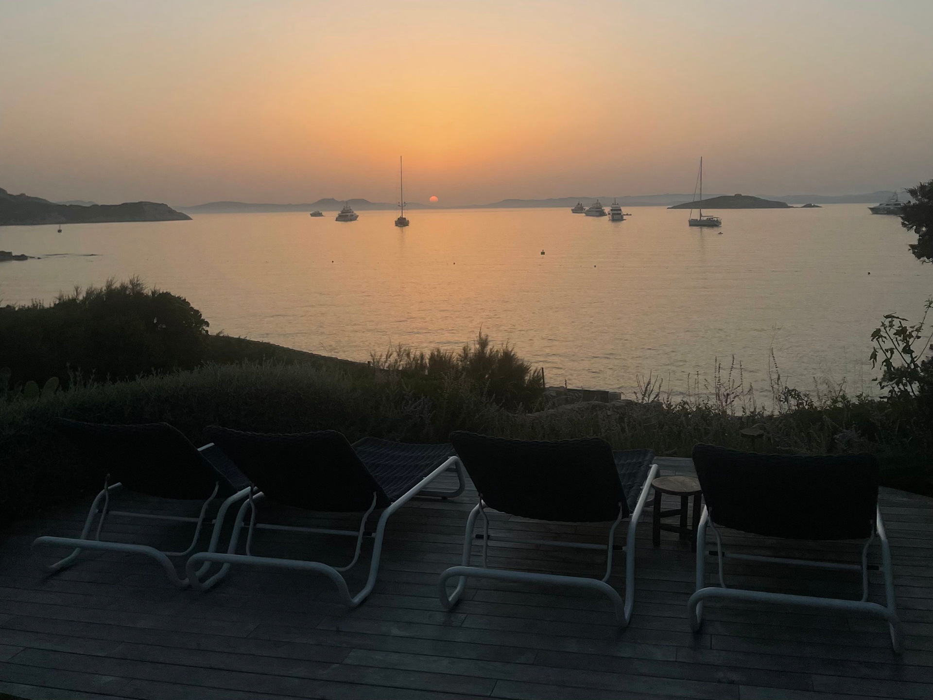No. 41 "Tramonto", 2023 [Porto Cervo, Sardinia, Italy]