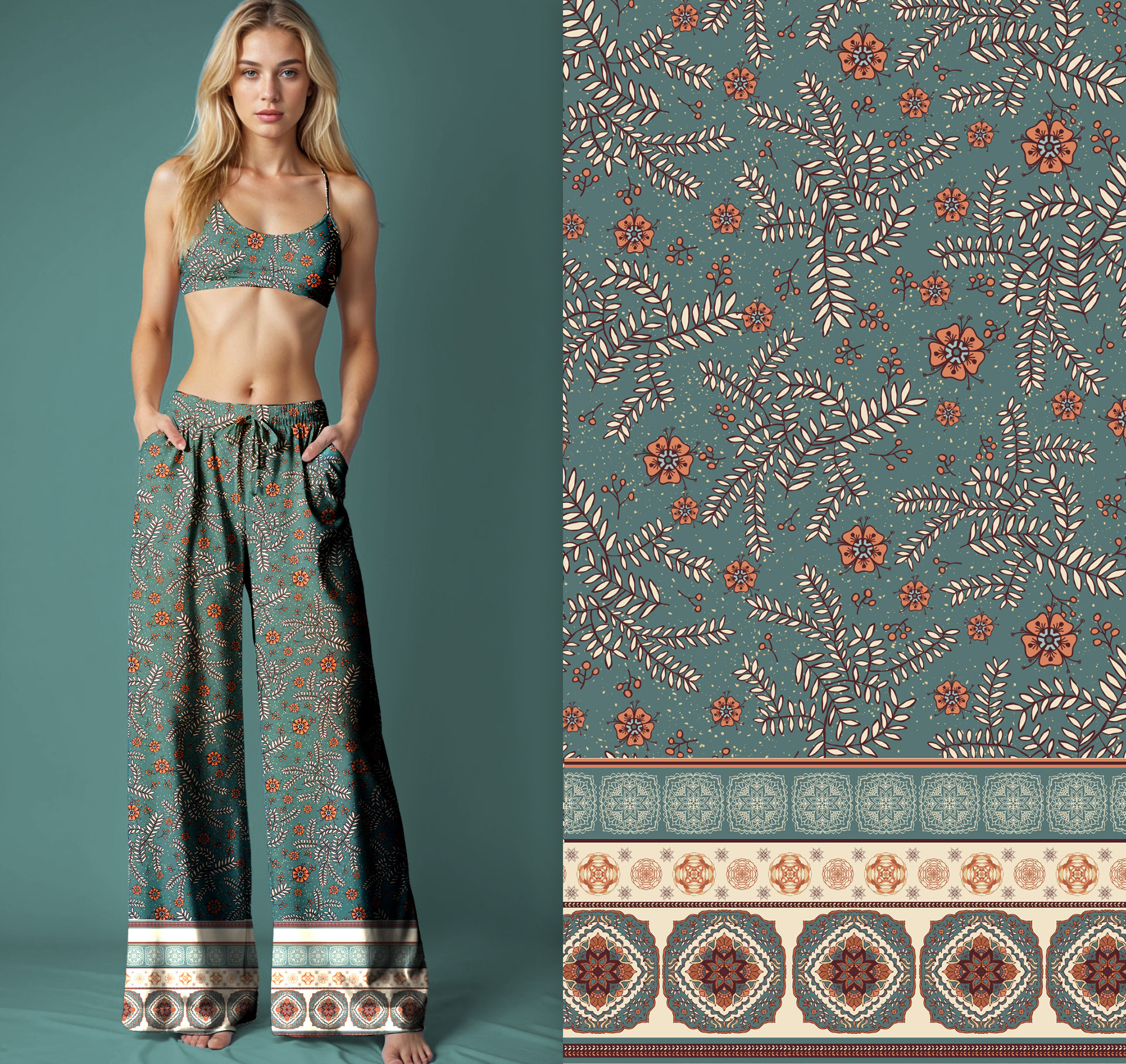 Mock up lounge suit