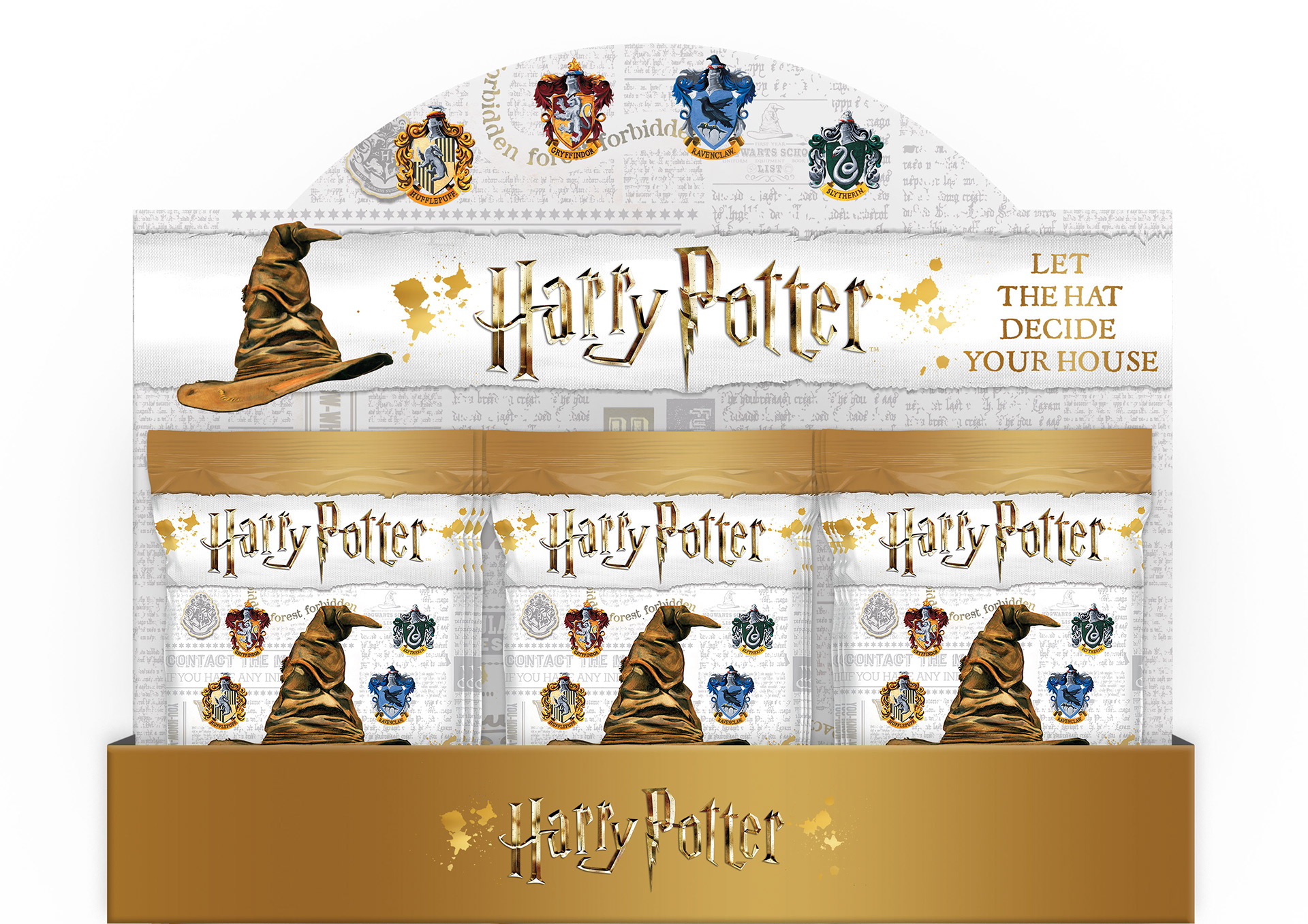 Harry Potter Packging Mock Up box