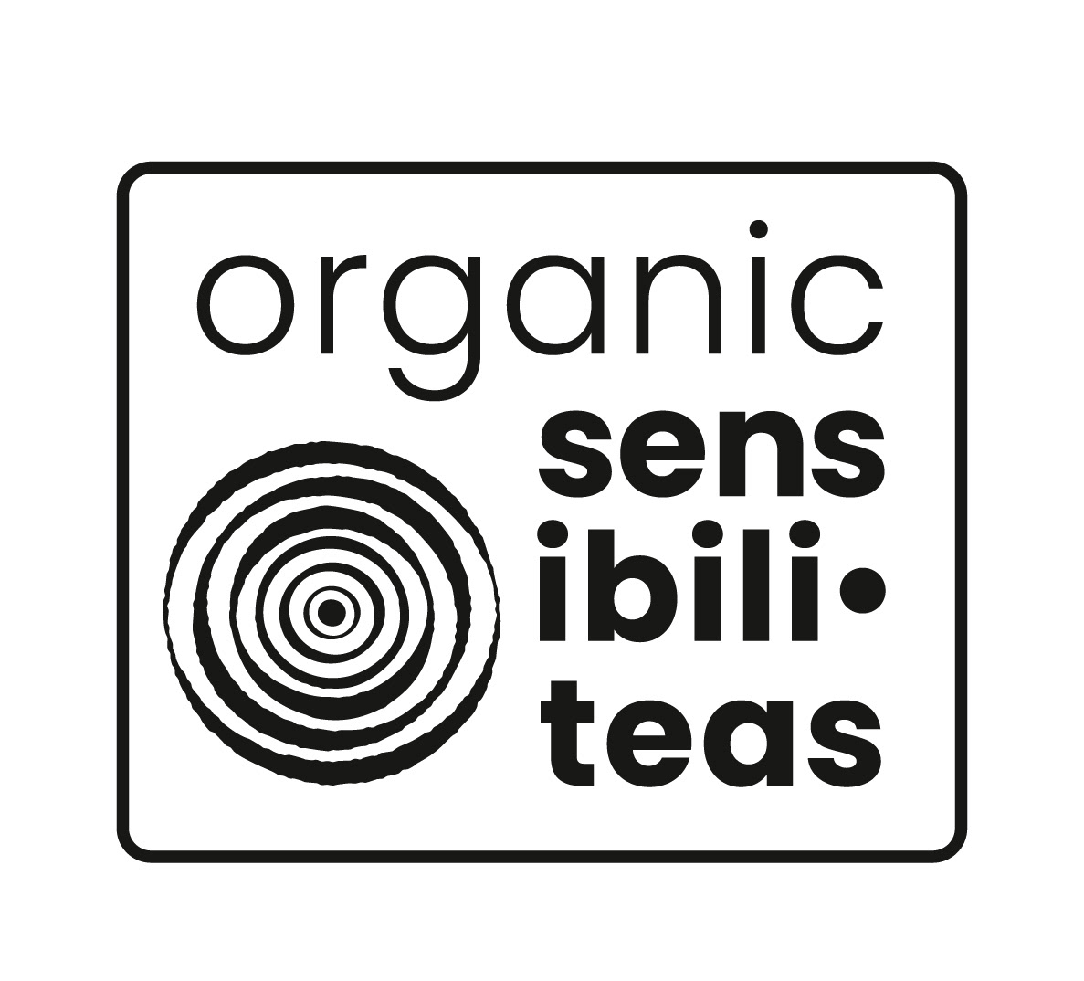 logo for Organic tea brand called sensibili-teas