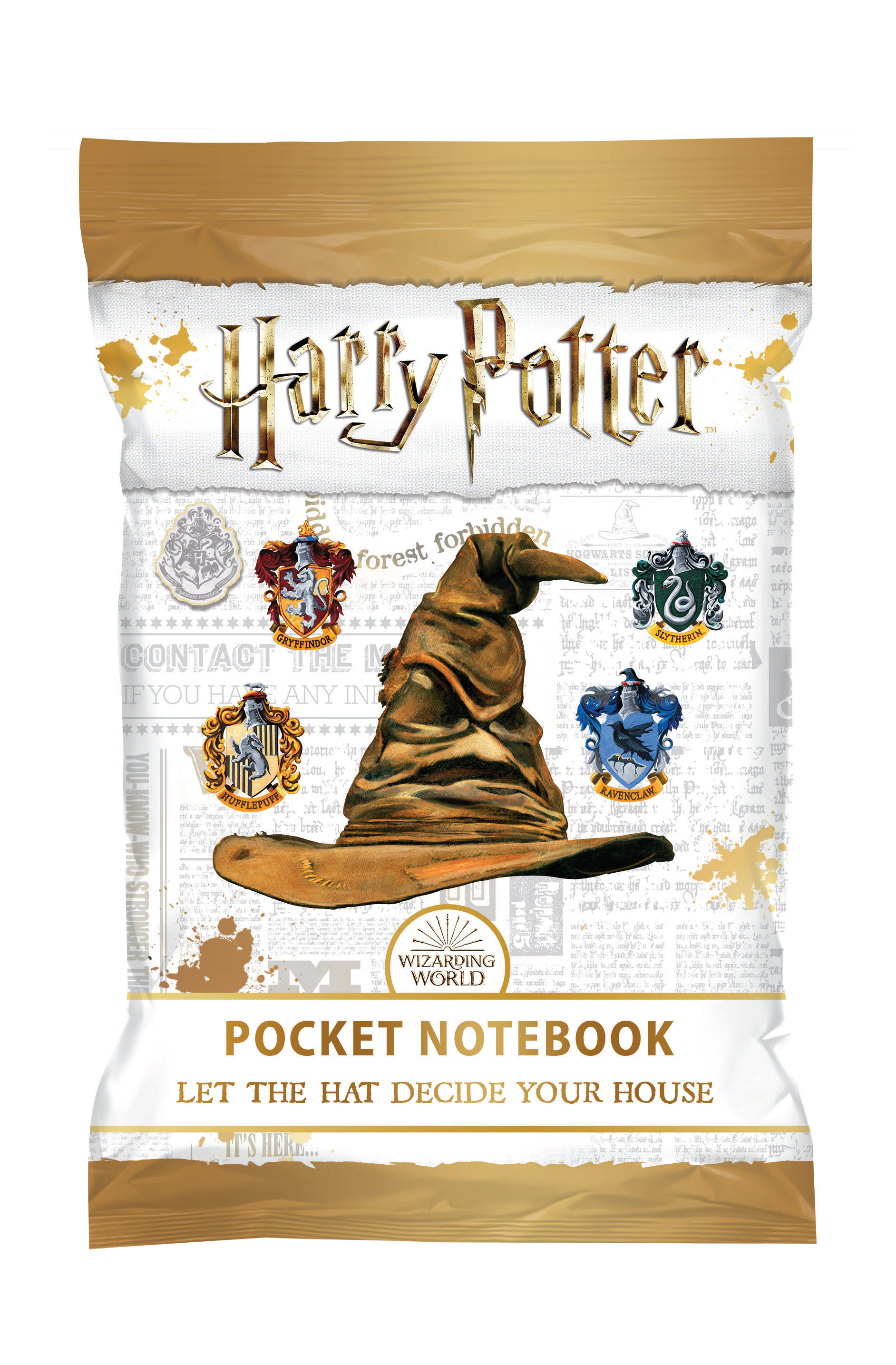 Harry Potter Packging Mock Up packet