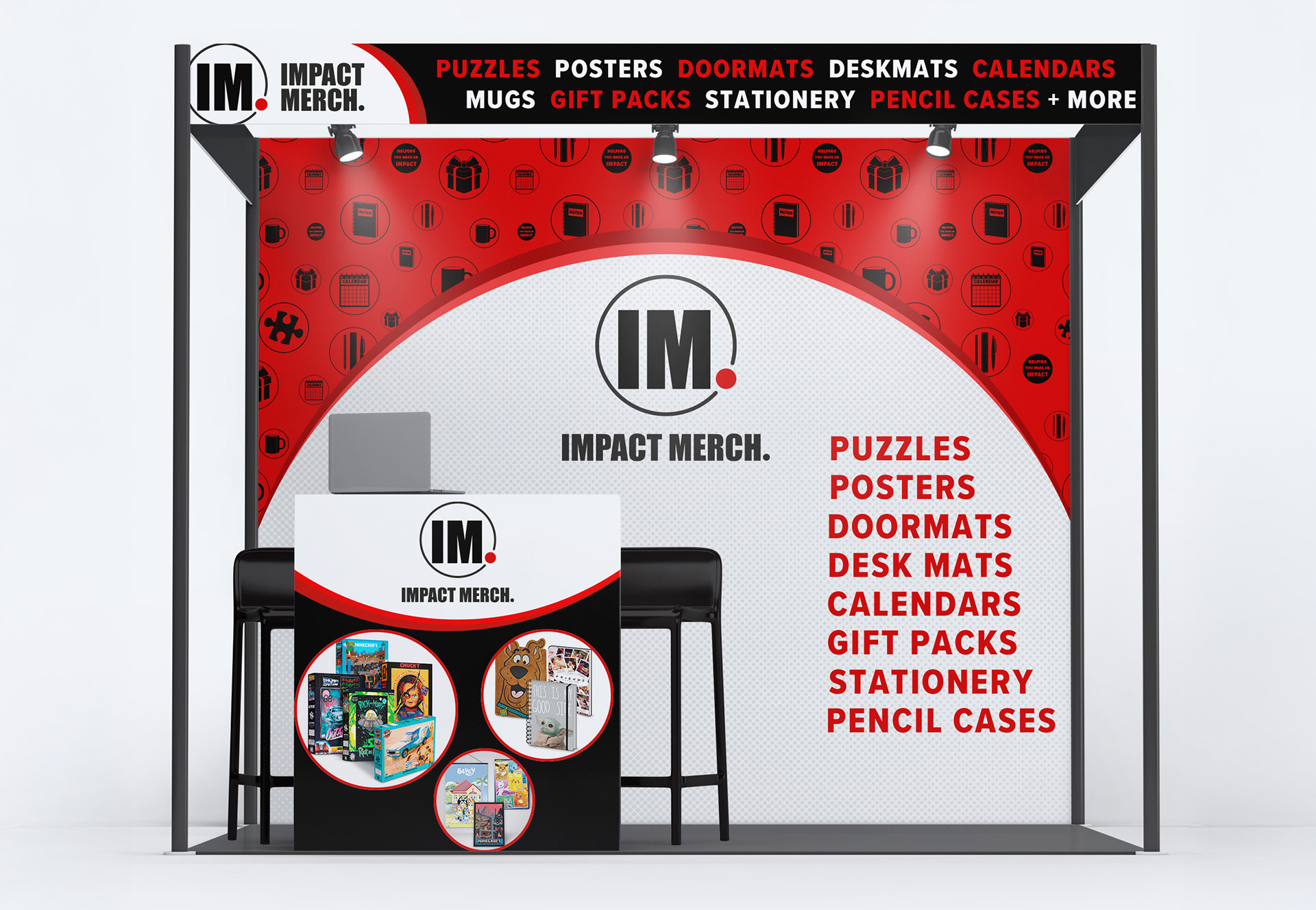 Trade Show Stand Mock Up