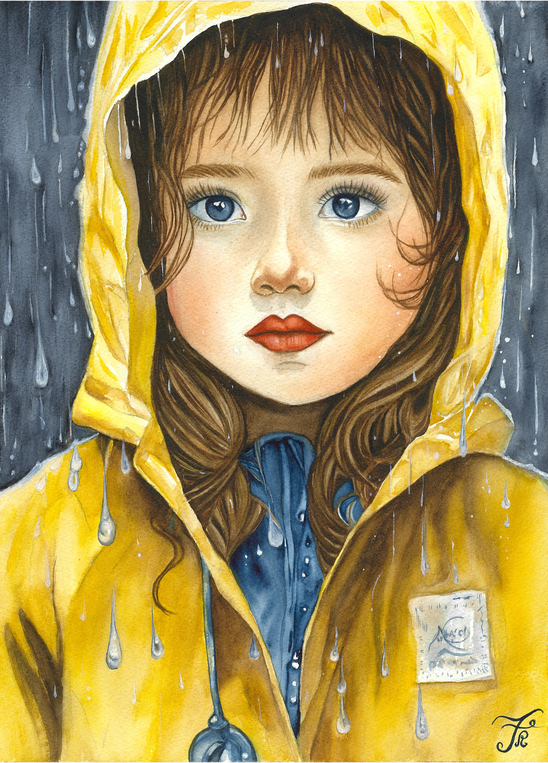 Comes the Rain  |  Watercolor