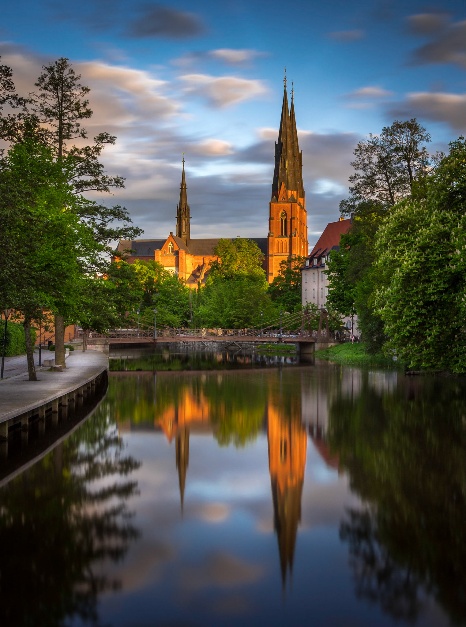 Fyris river, Uppsala, May 2015