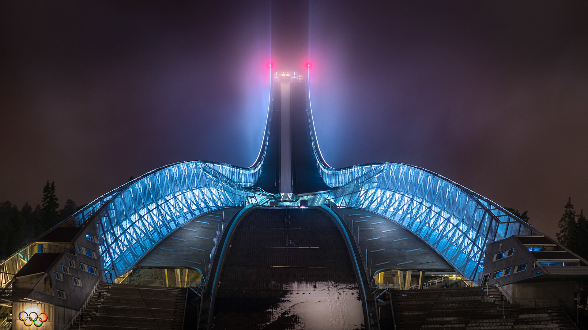 Holmenkollen, Oslo, December 2013