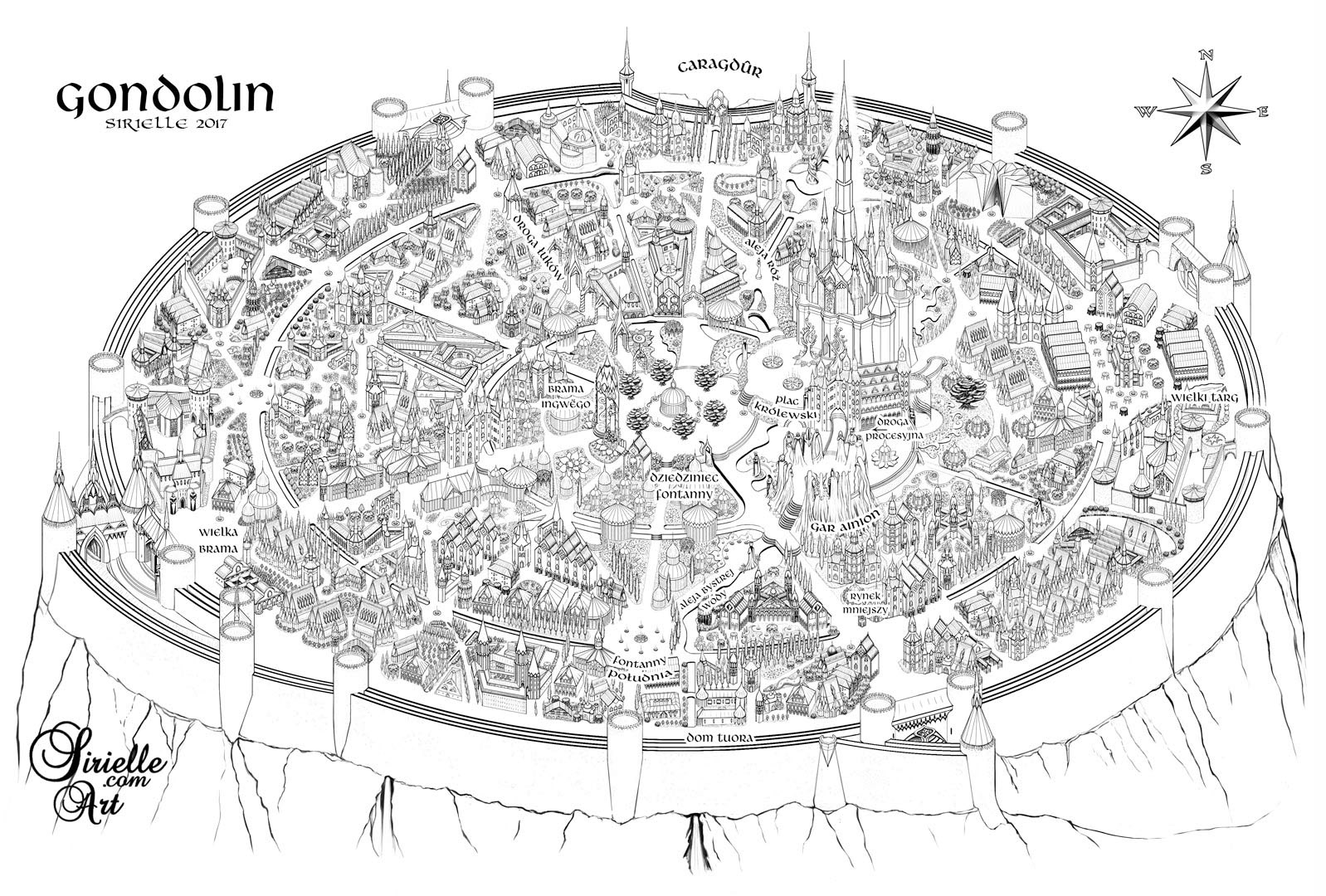 Gondolin 2013, Polish version