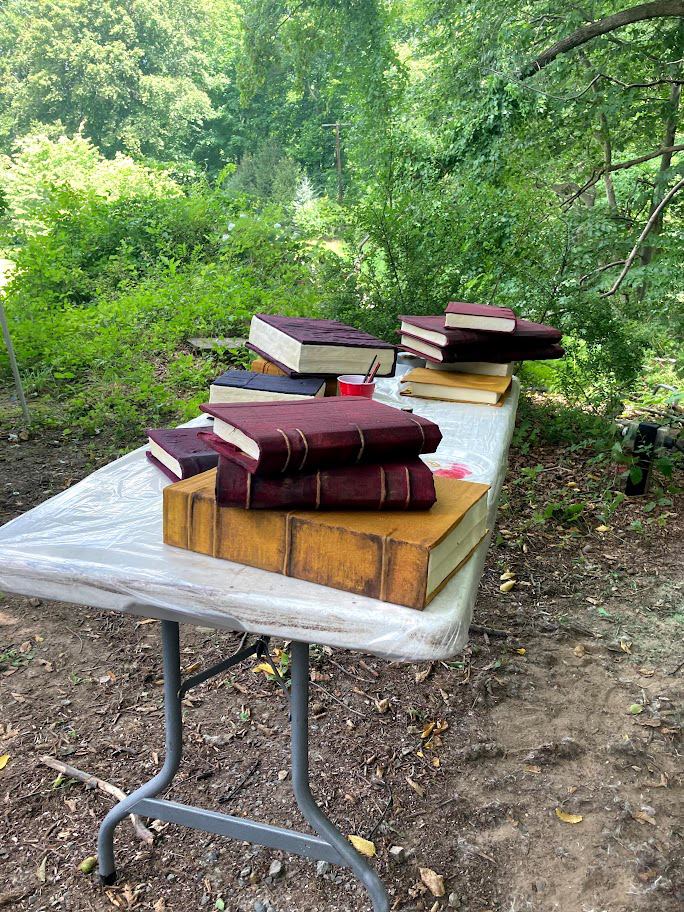 Stack of Books - Process (THE TEMPEST)