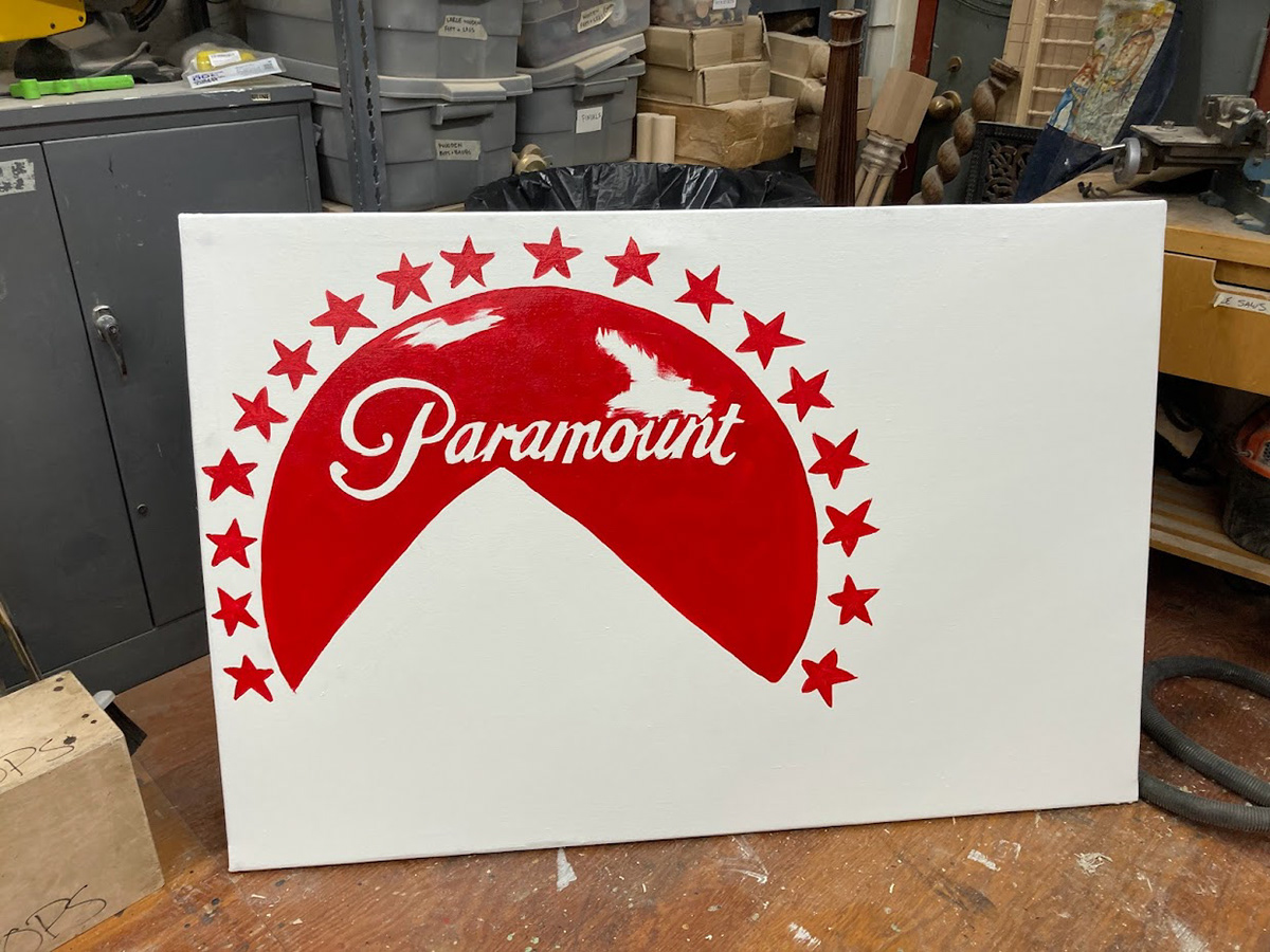 Complete Paramount Design on Canvas (THE COLLABORATION)