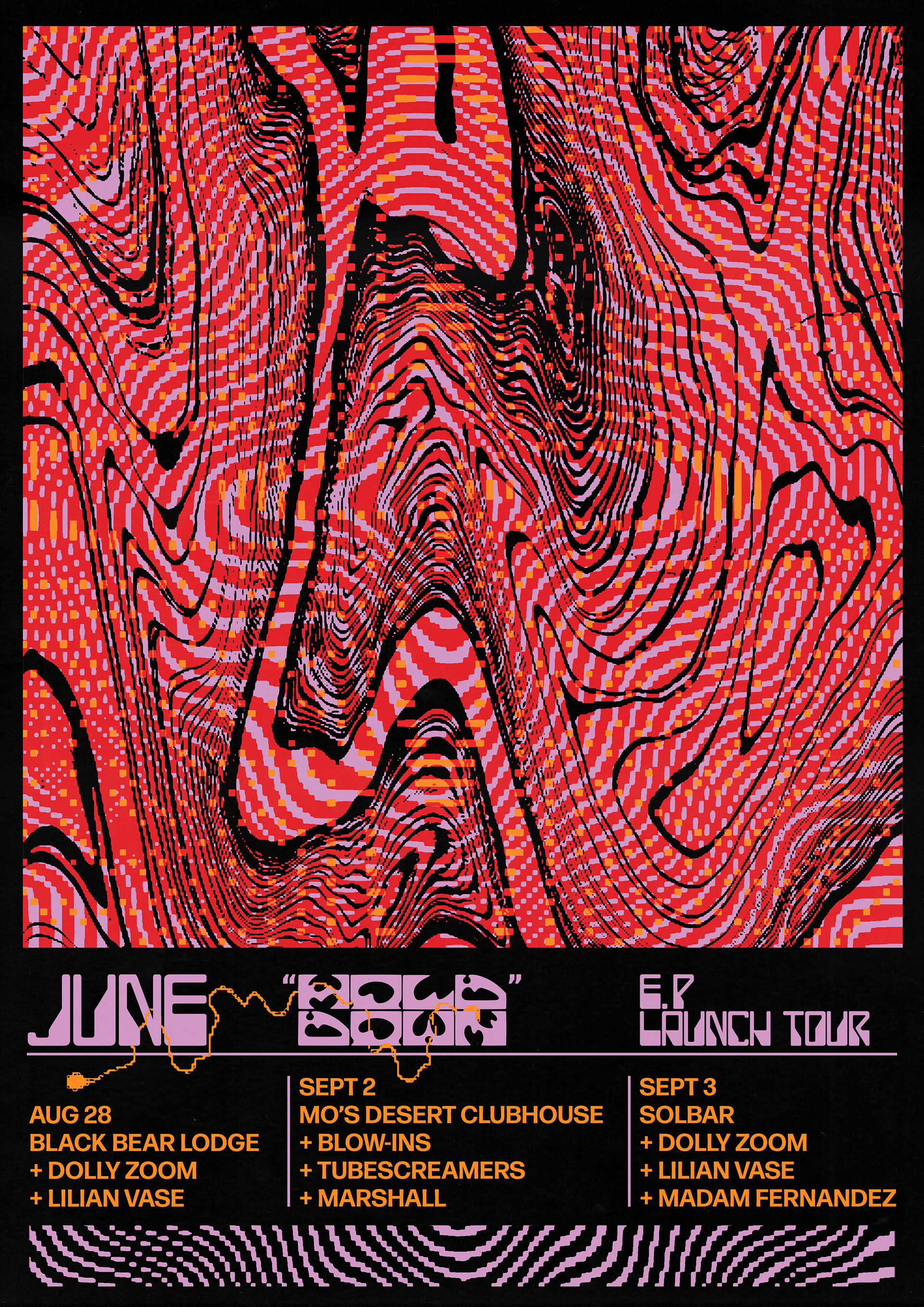 JUNE - Hold Down EP launch tour