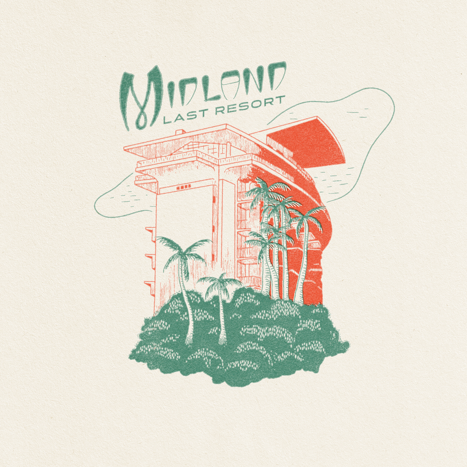 Midland - Last Resort, Hotel illustration