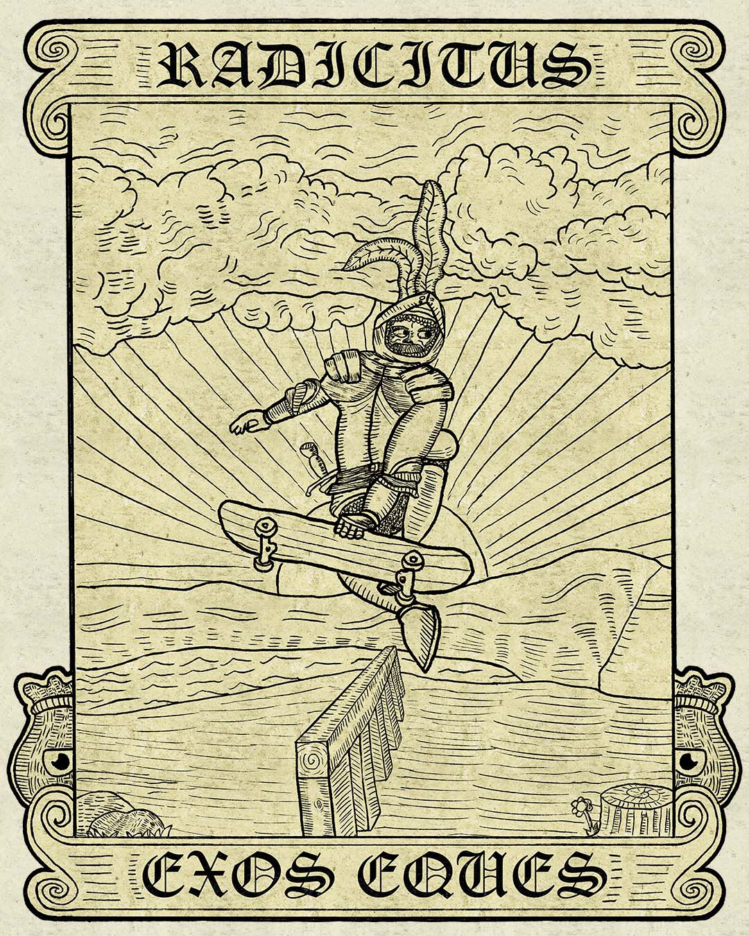 Radical Boneless Knight