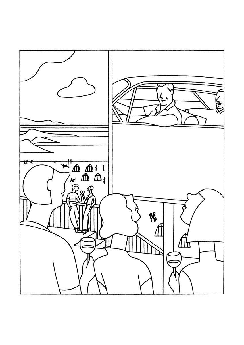 GREEN BOOK, ink fineliner on paper, 15 x 21 cm, 2019