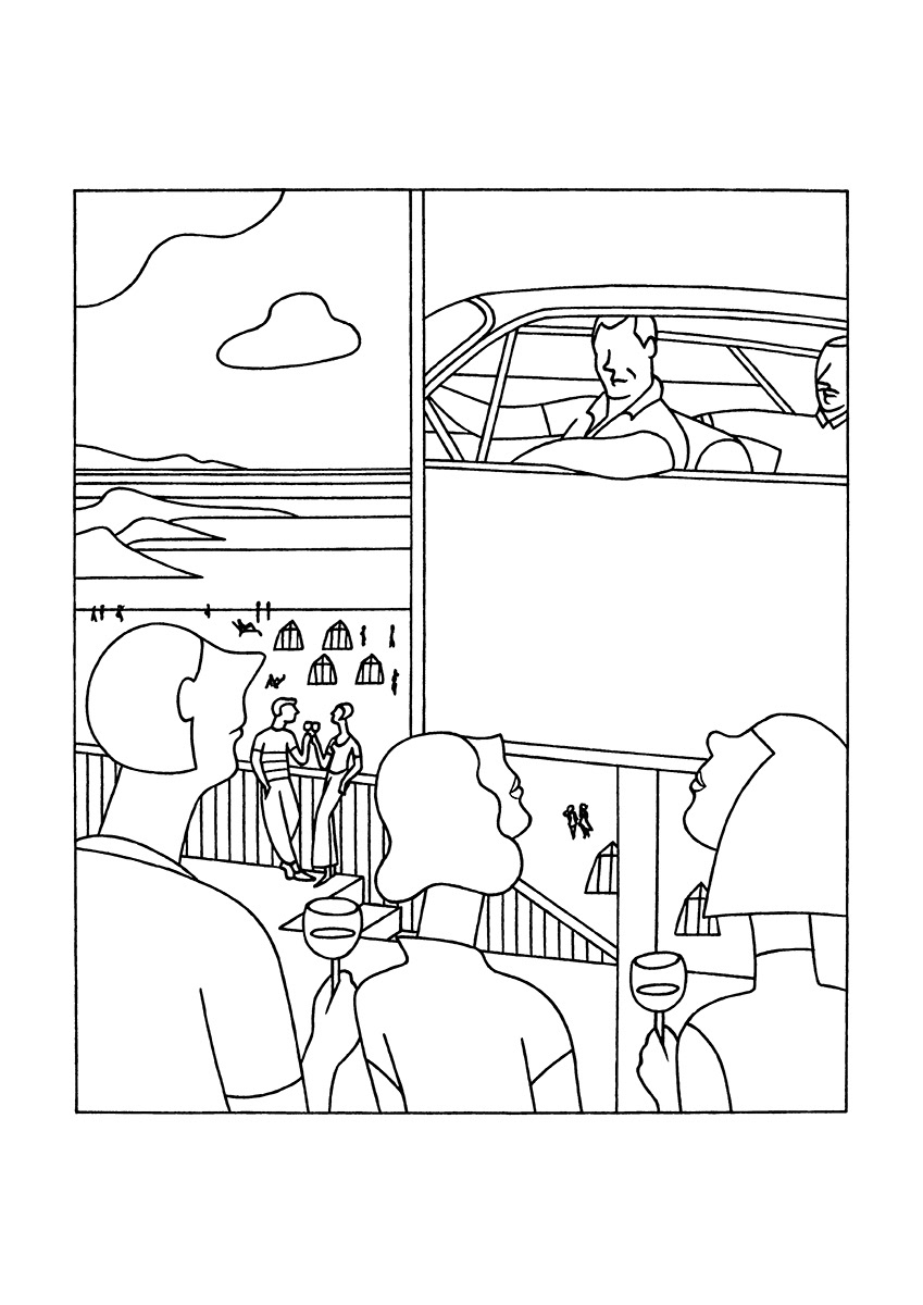 GREEN BOOK, ink fineliner on paper, 15 x 21 cm, 2019