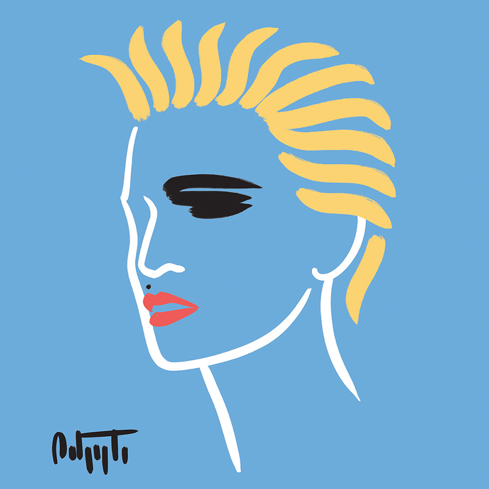 MADONNA, digital brushes, 2021