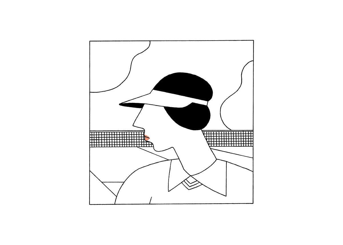 LUCIA VALERIO, ink fineliner and brush pen on paper, 21 x 15 cm​​​​​​​​​​​​​​, 2018
