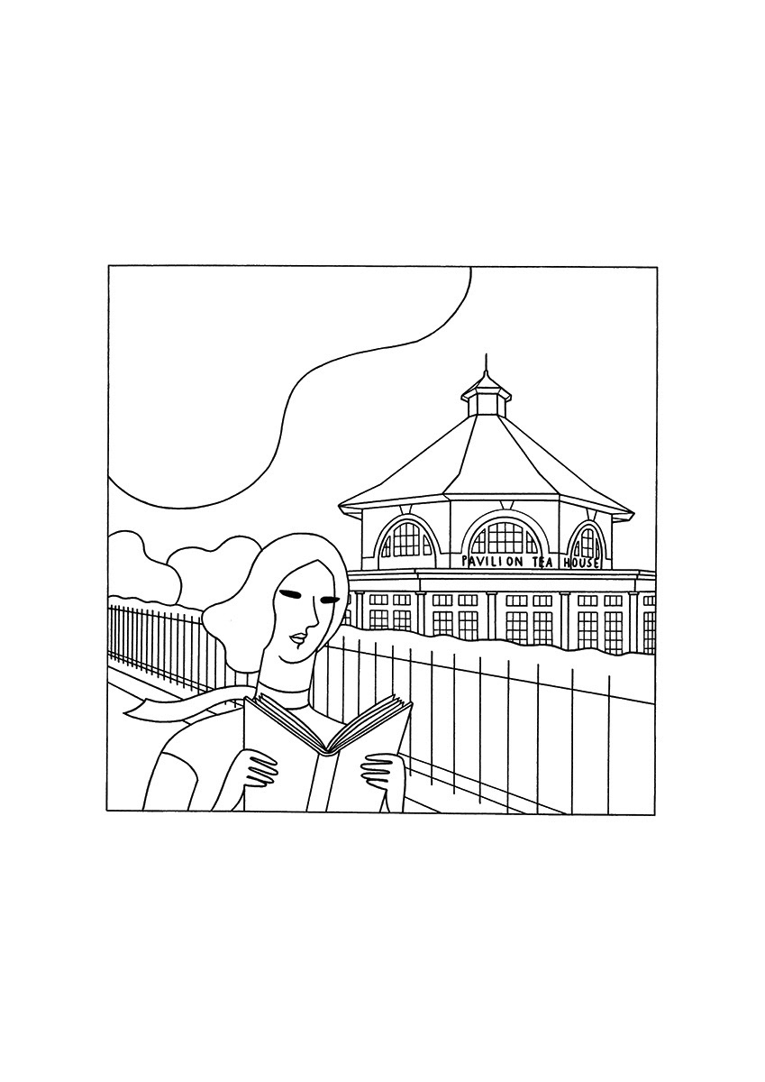 GREENWICH, ink fineliner on paper, 21 x 29,7 cm, 2019