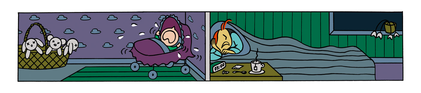 A Crying Baby Next Door