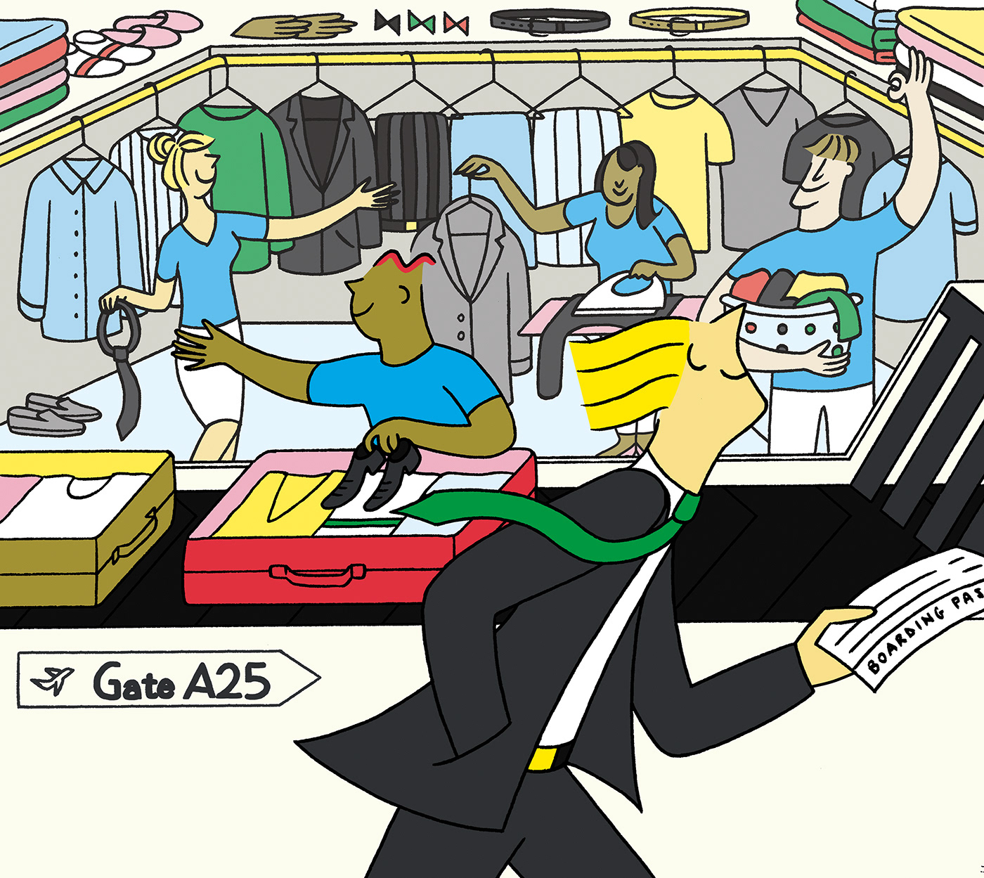 The Cure for Packing Anxiety: Packing services that promise to relieve travelers’ baggage burdens